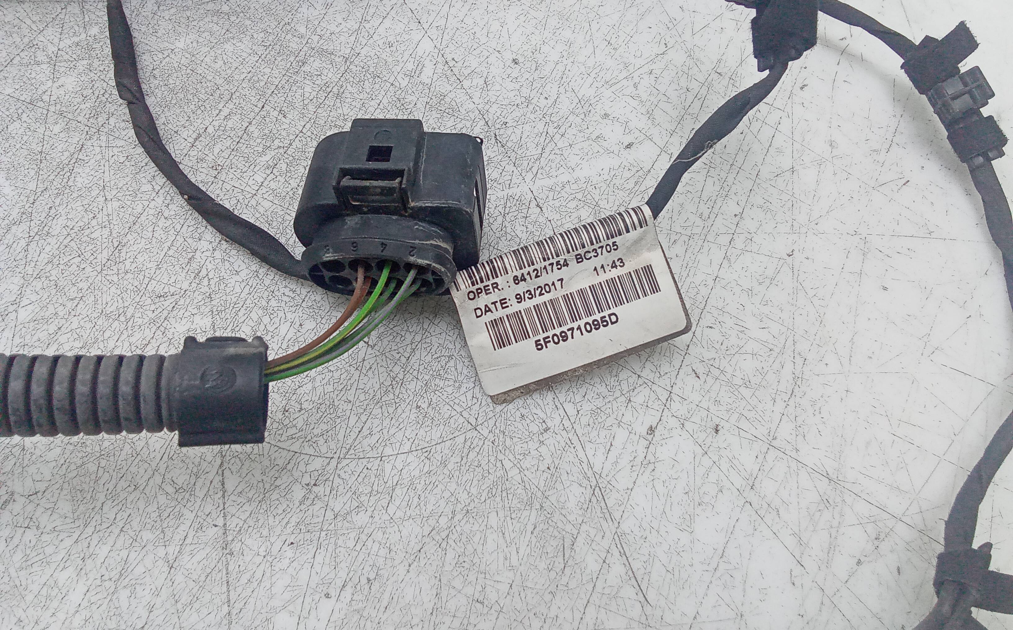 Cableado completo sensores parking seat leon (5f1)(09.2012->)