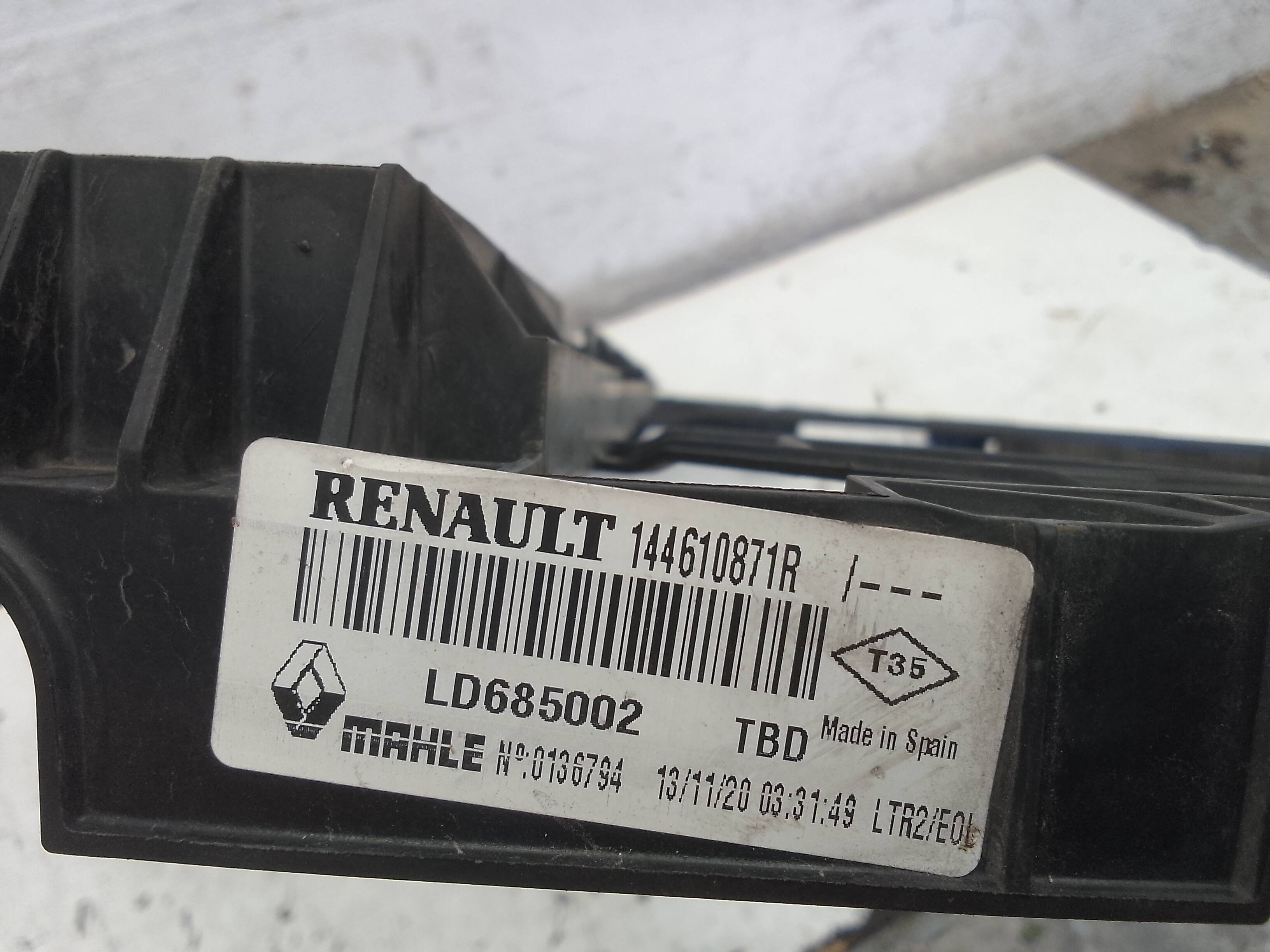 Condensador / radiador  aire acondicionado renault trafic iii furgón (06.2014->)