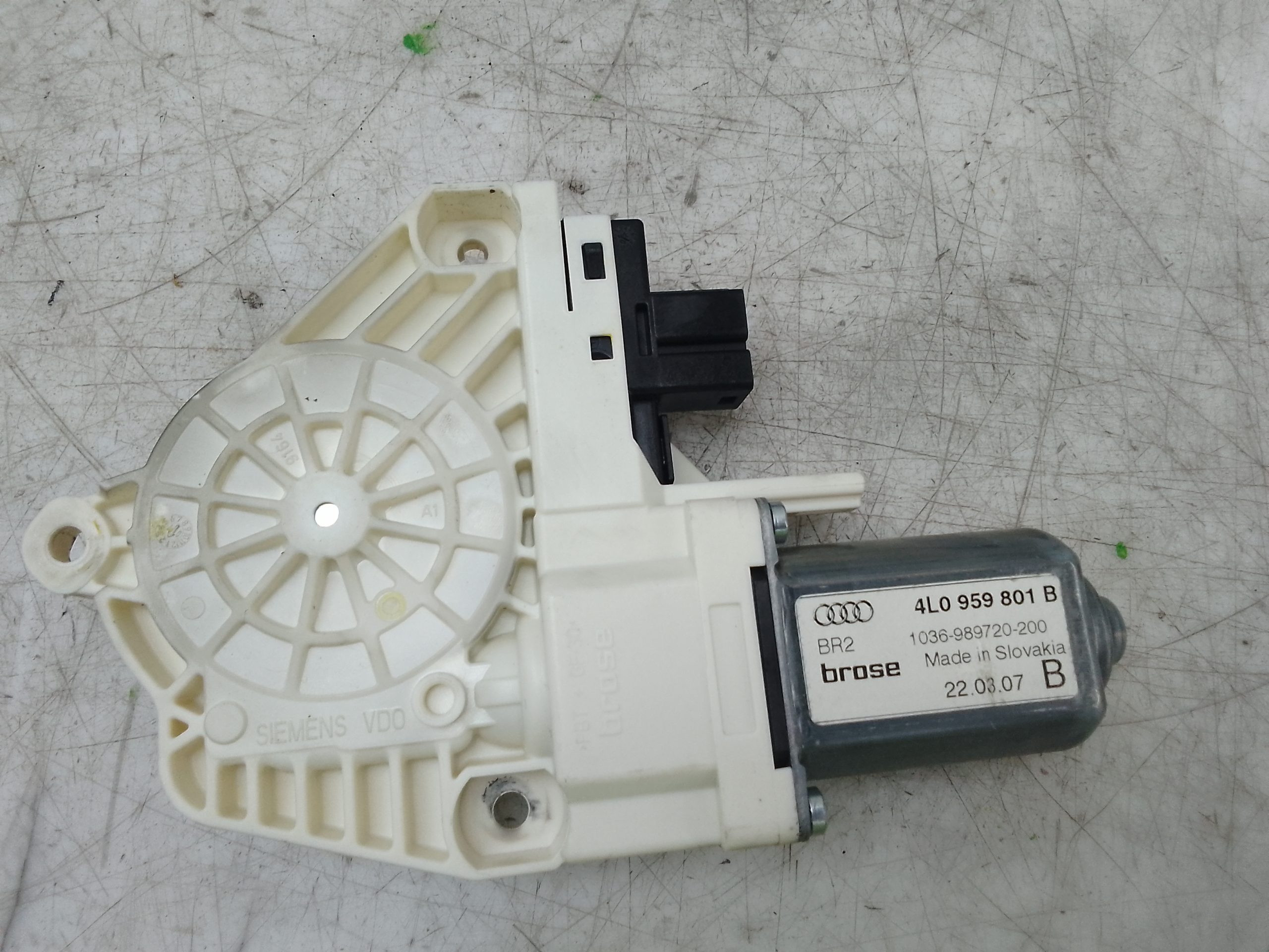 Motor elevalunas delantero izquierdo audi q7 (4l)(07.2006->)