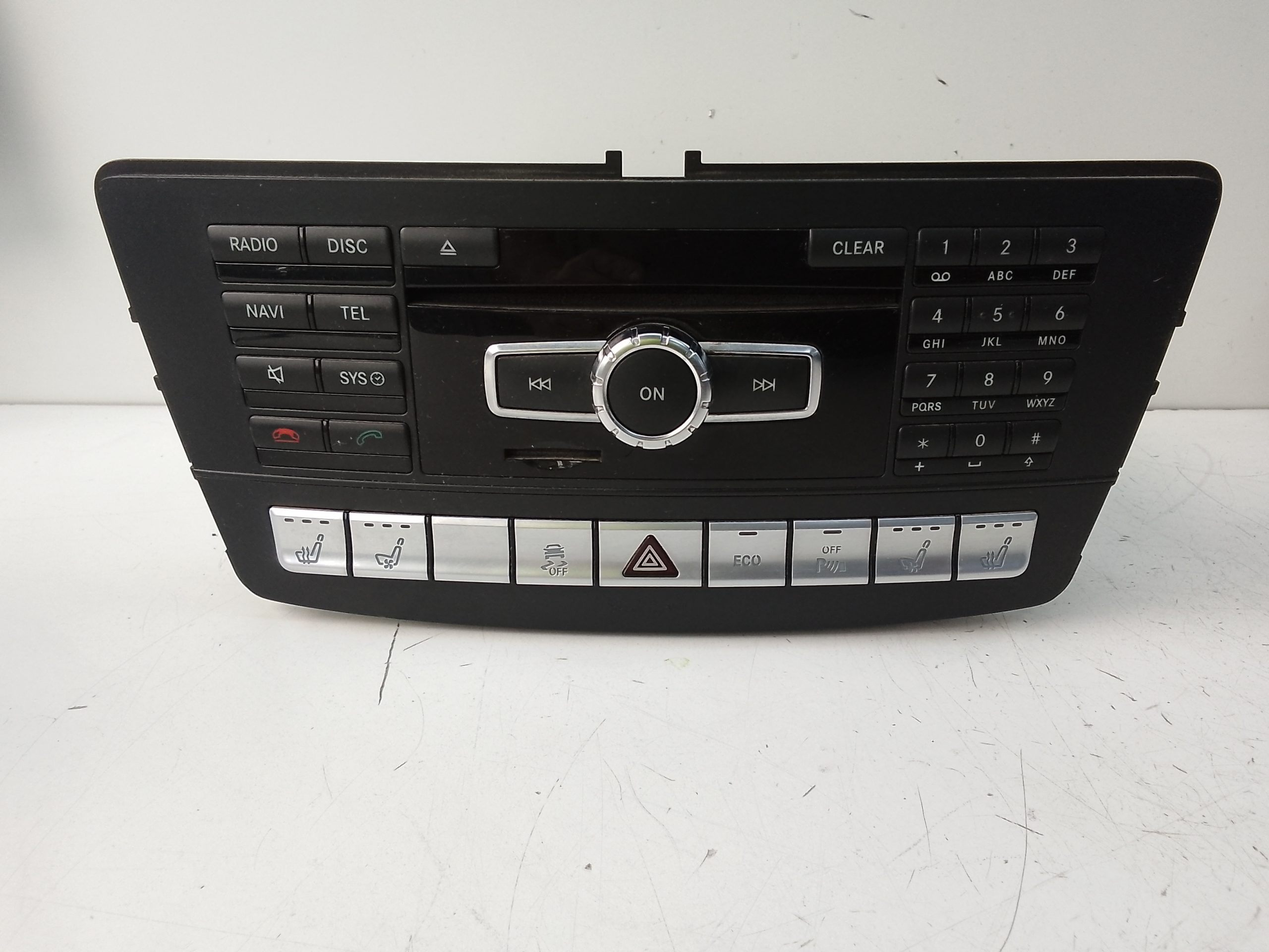 Sistema audio / radio cd mercedes-benz clase m (bm 166)(06.2011->)