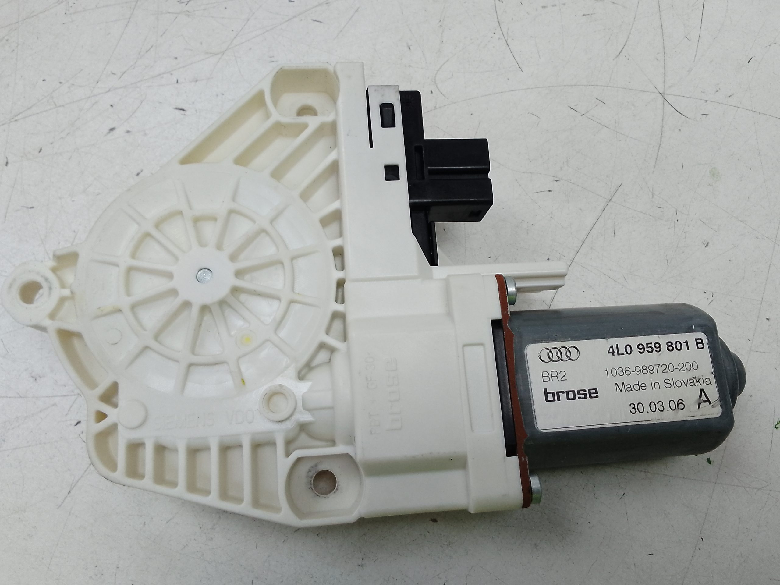 Motor elevalunas delantero izquierdo audi q7 (4l)(07.2006->)