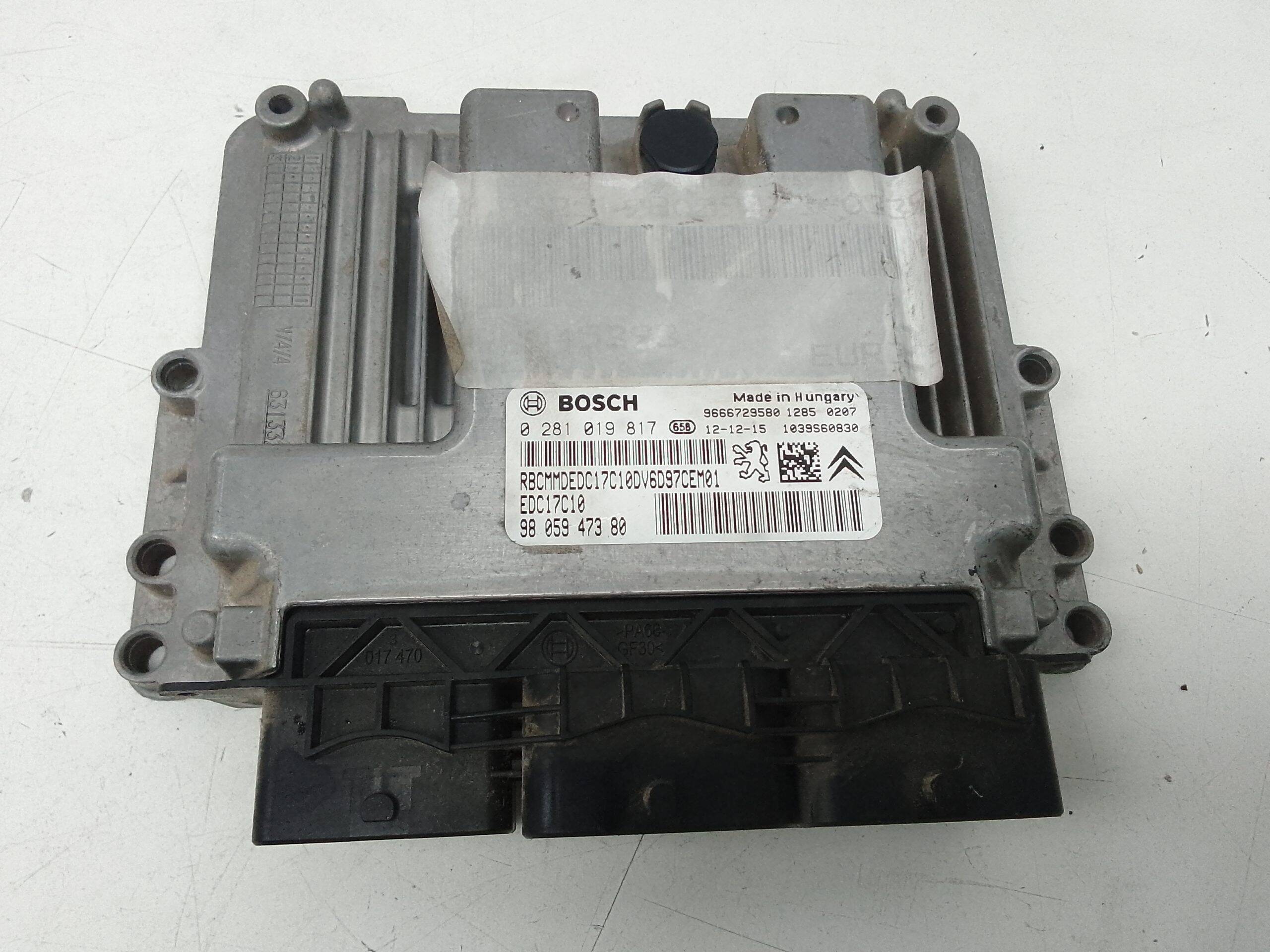 Centralita motor uce peugeot 208 (01.2012->)