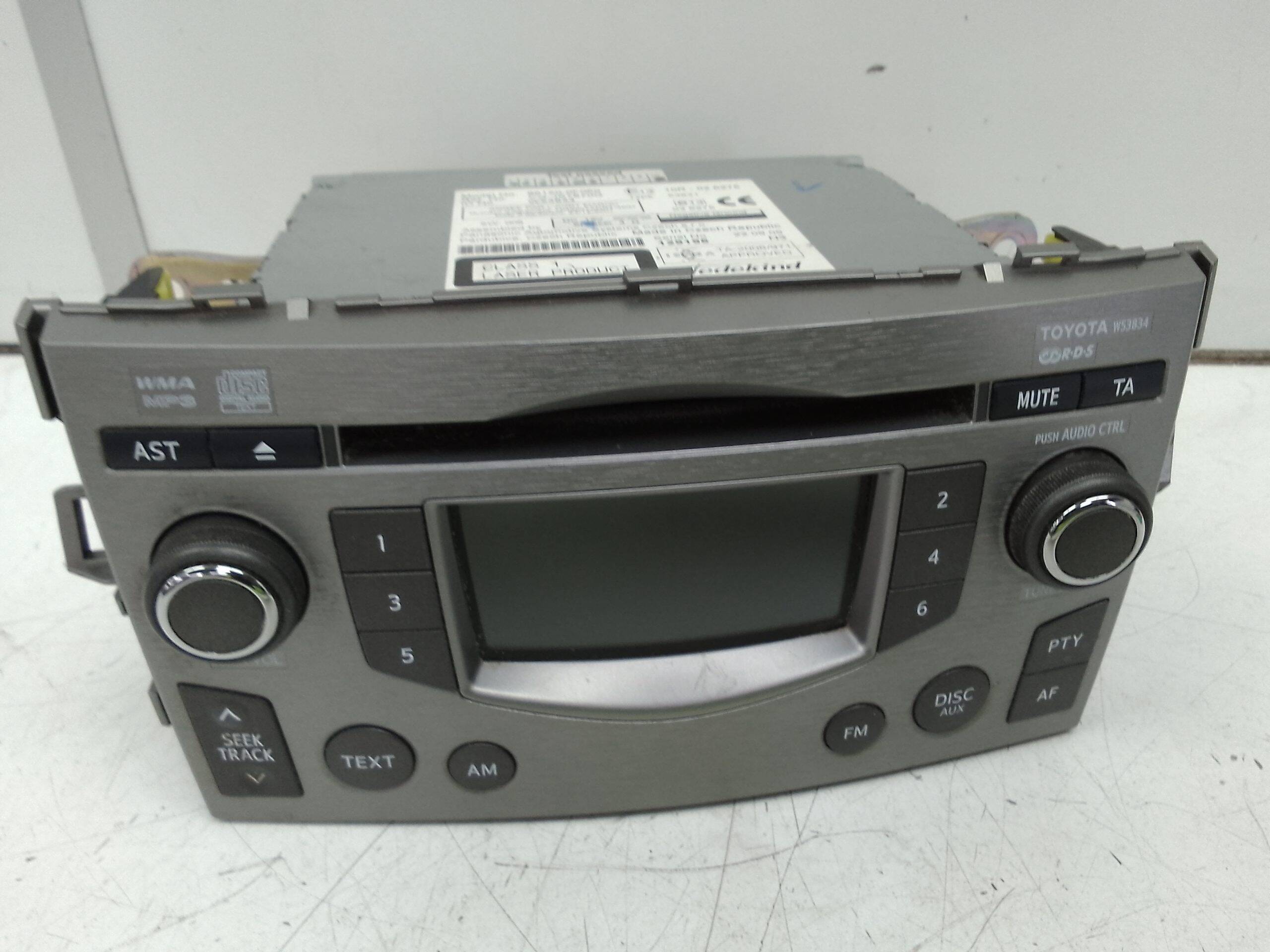 Radio toyota verso (aur2/zgr2)(2009->)