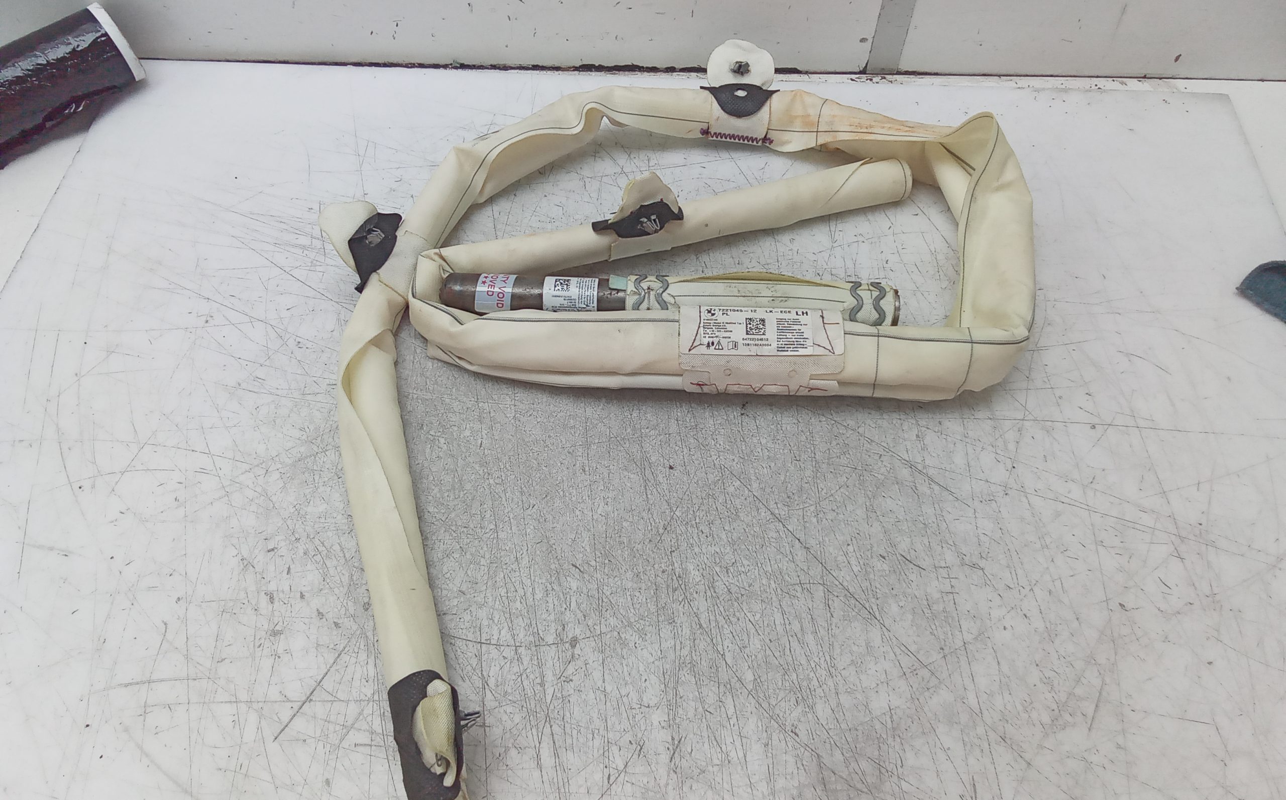 Airbag cortina delantero izquierdo bmw serie 1 berlina 3p (f21)(2012->)