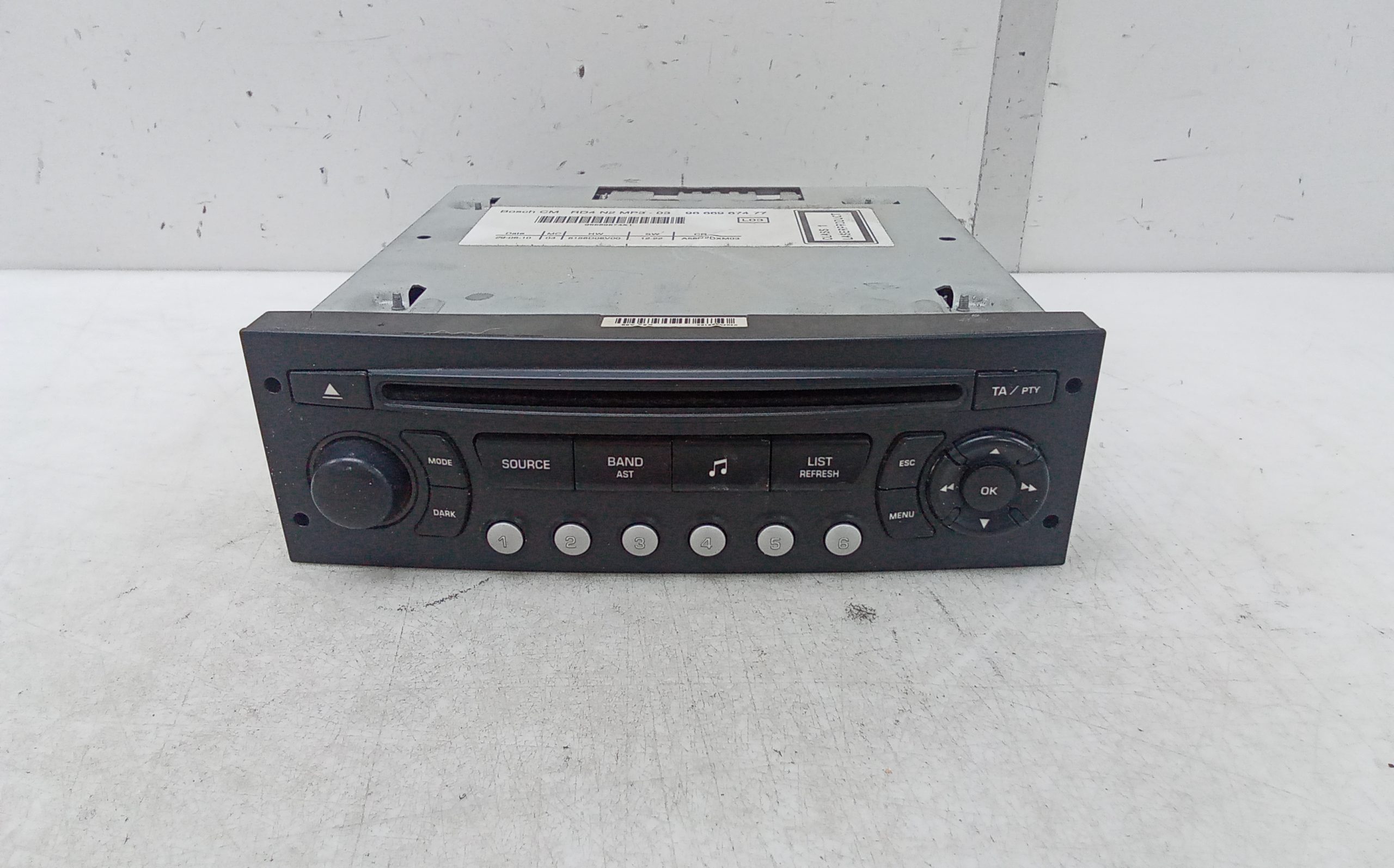 Sistema audio/radio cd opel antara (2006->)