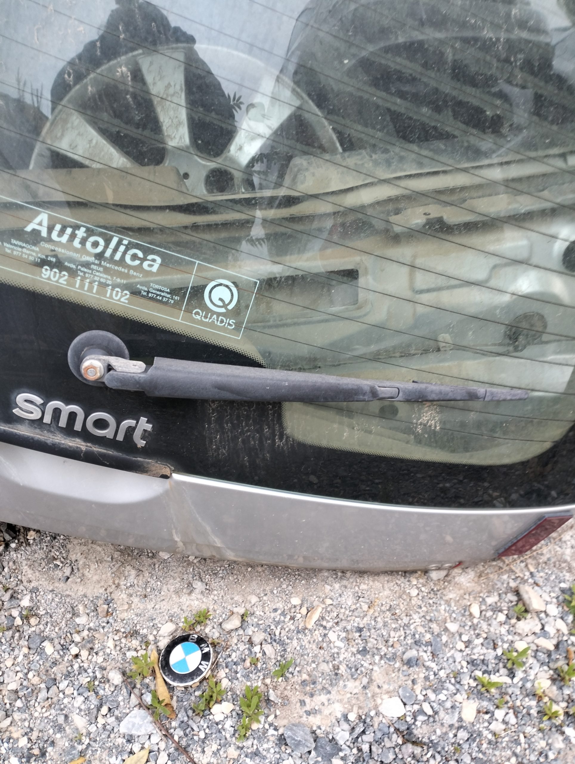 Brazo limpia trasero smart forfour (01.2004->)