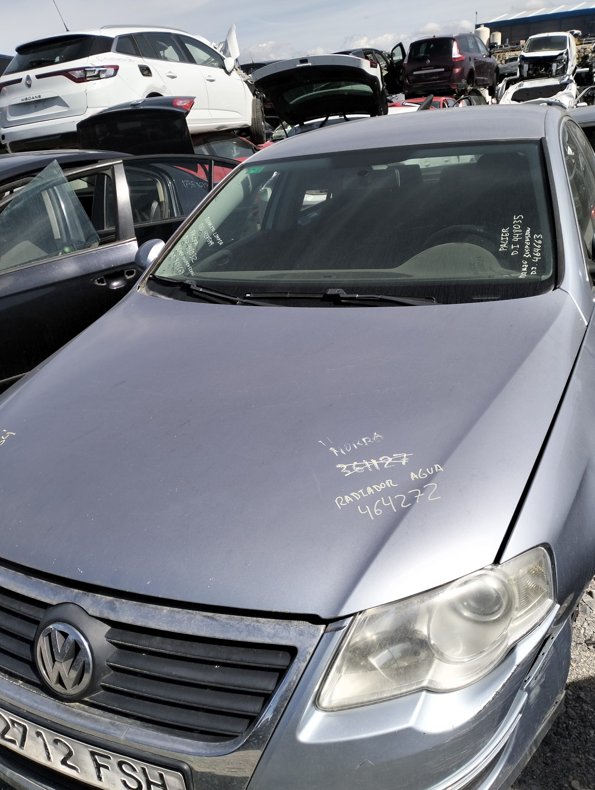 Capot volkswagen passat berlina (3c2)(2005->)