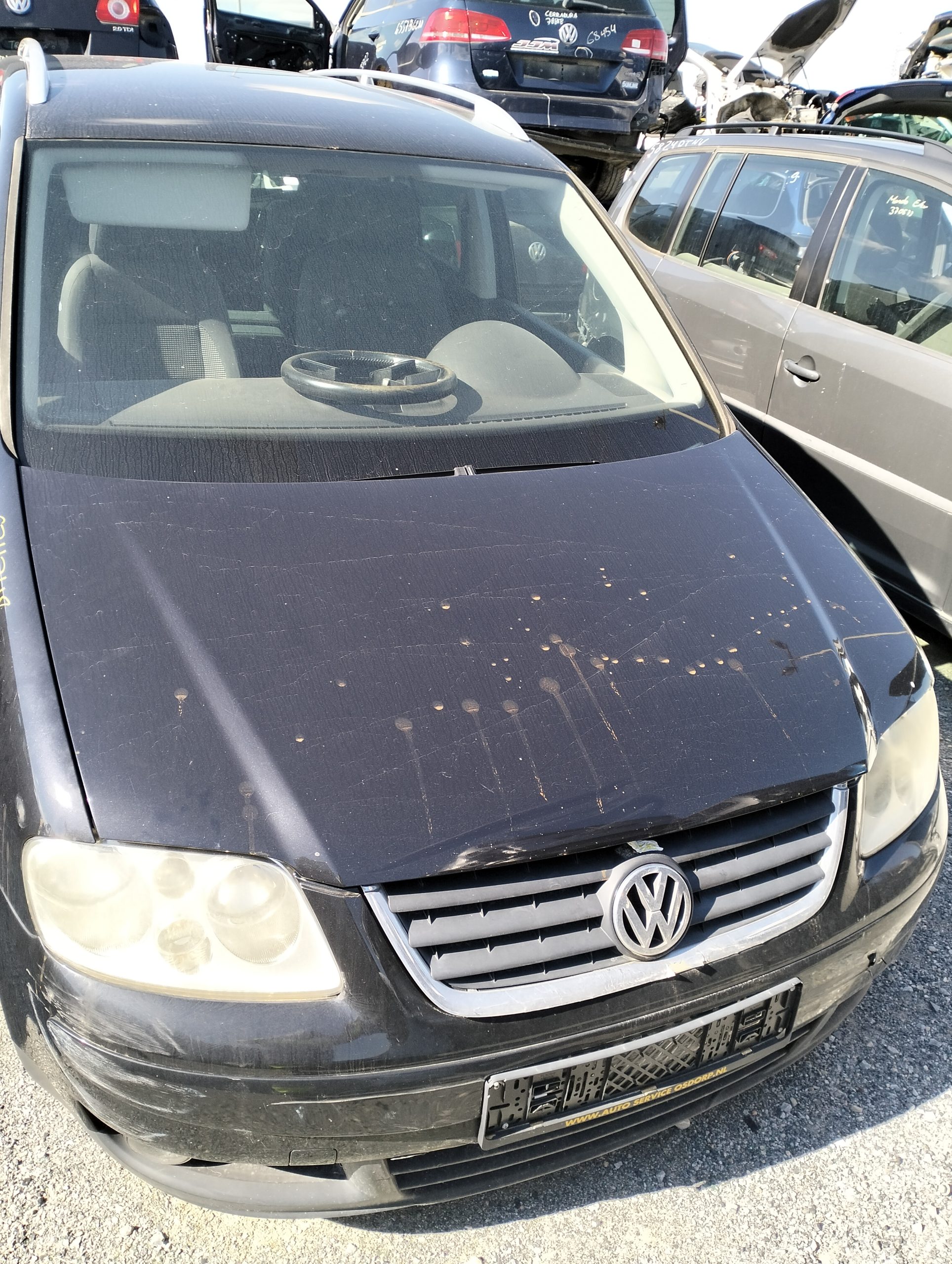 Capot volkswagen touran (1t1)(02.2003->)