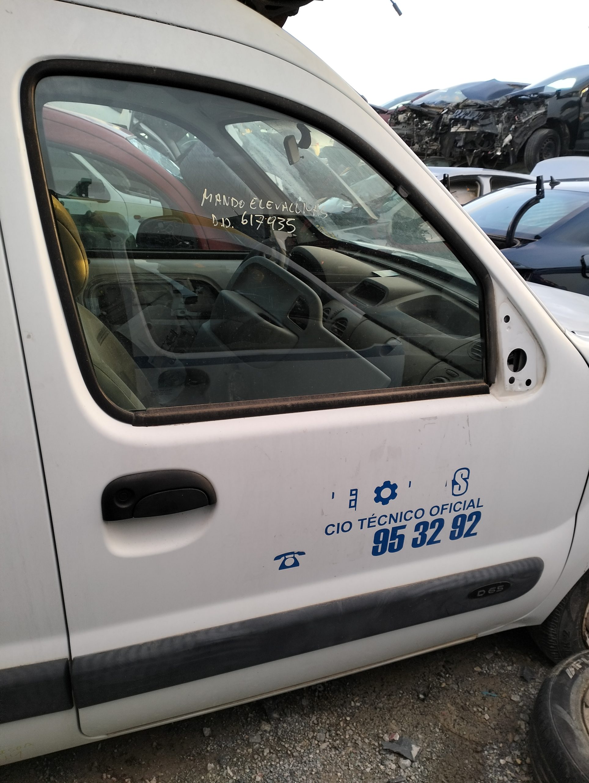 Puerta delantera derecha renault kangoo i (f/kc0)(2003->)