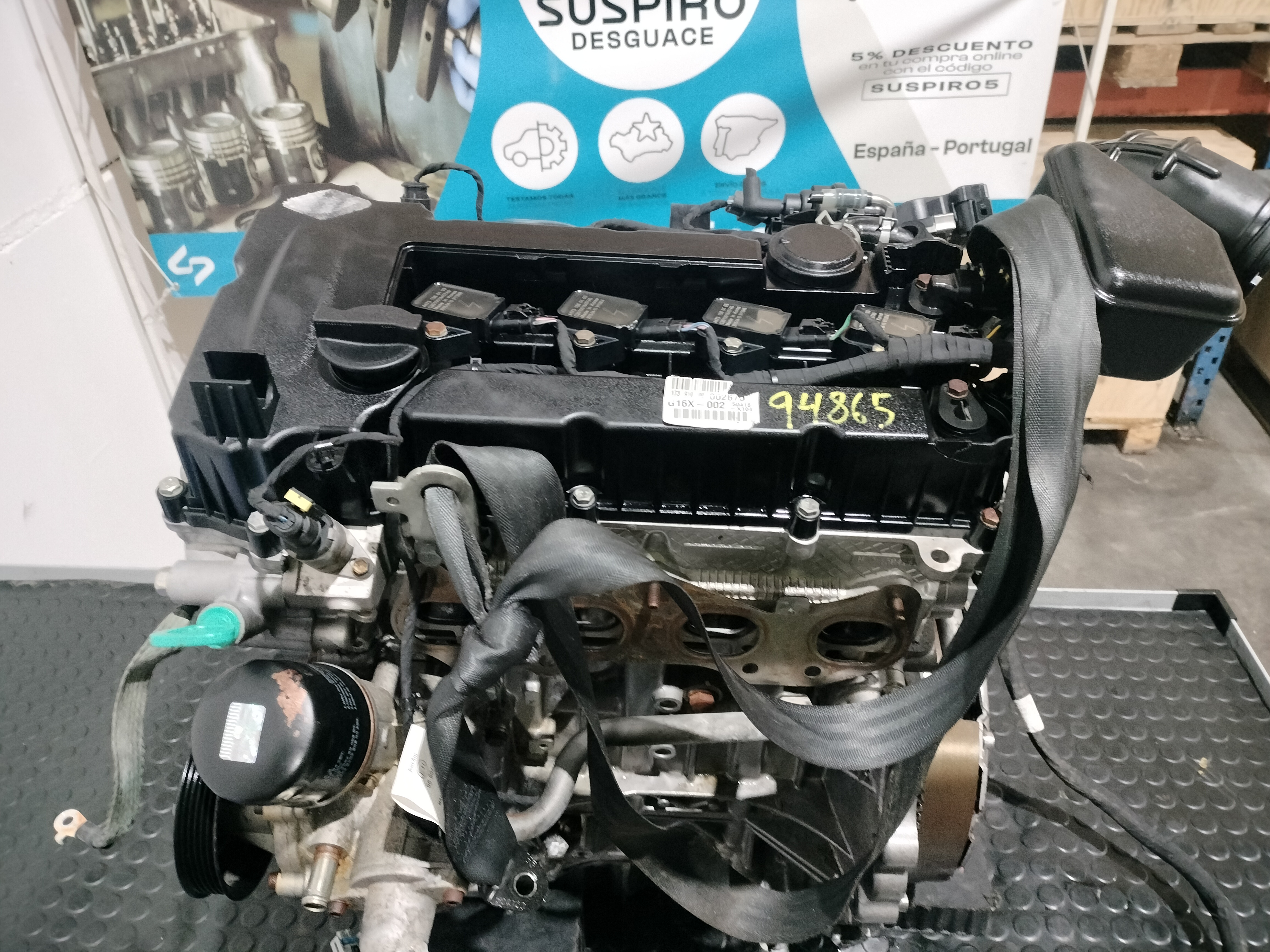 Motor completo ssangyong tivoli (2015->)