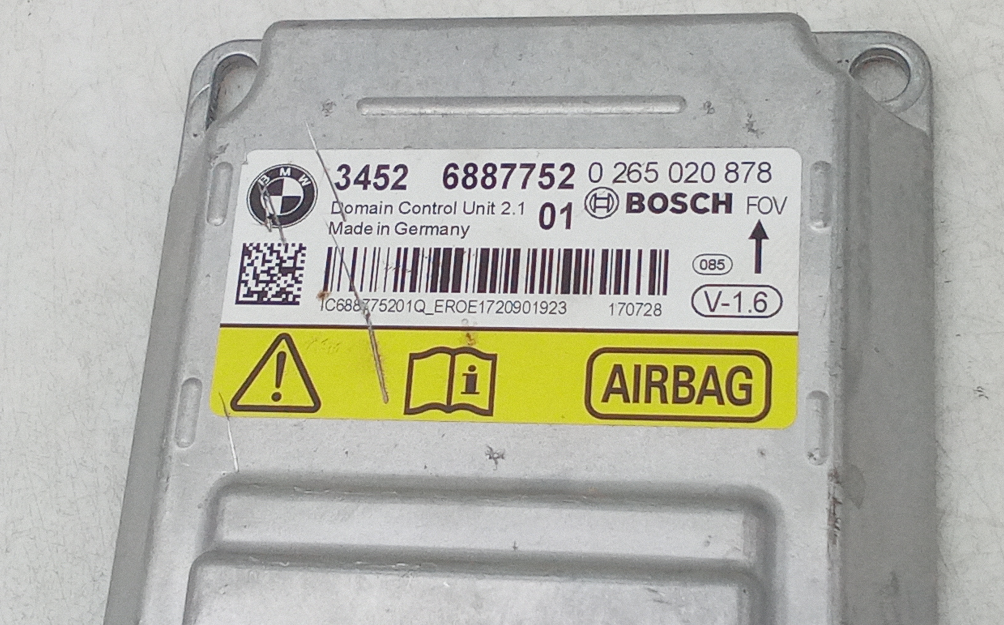 Centralita airbag bmw serie x4 (f26)(2014->)