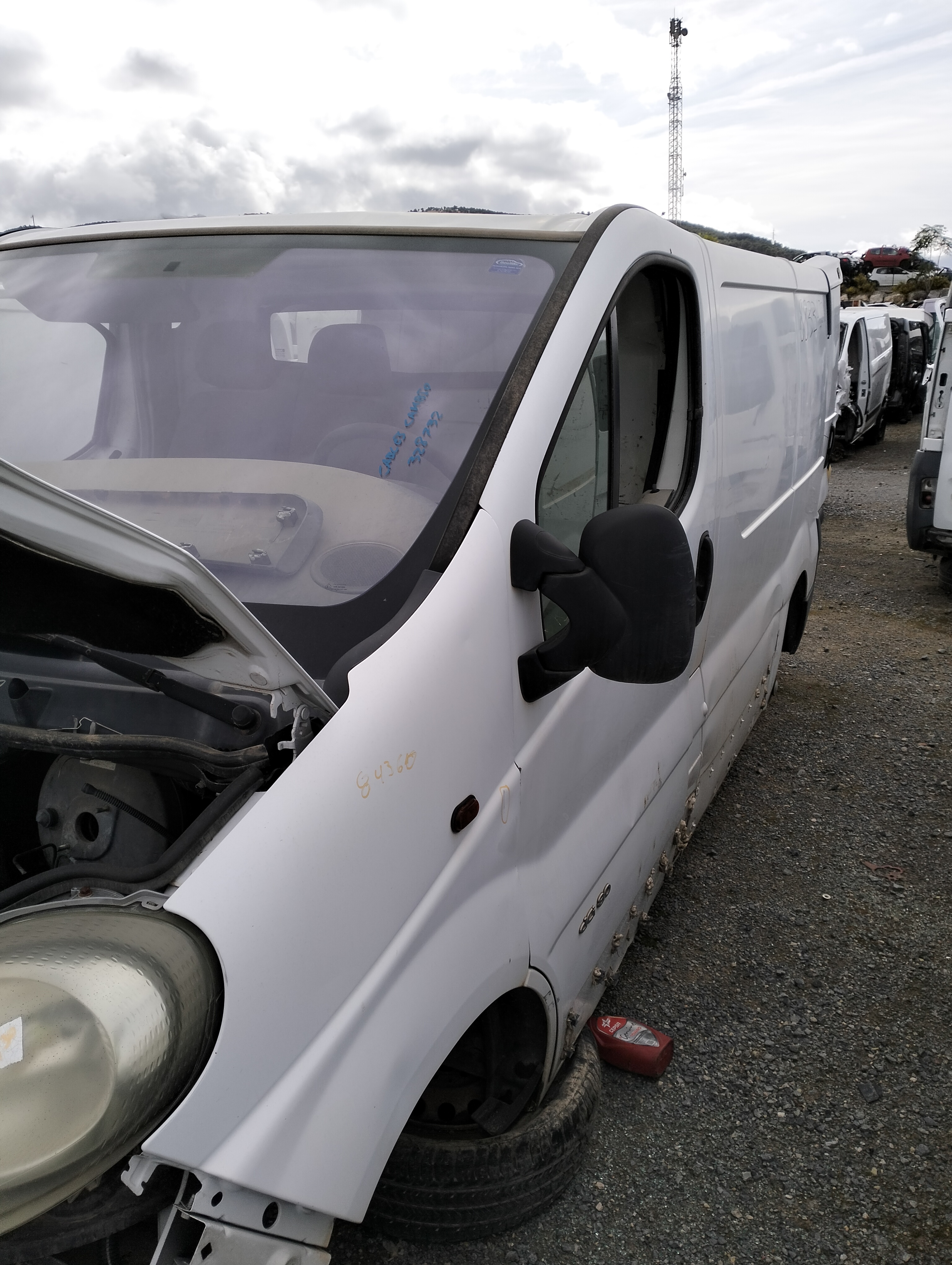 Motor limpia delantero renault trafic ii furgón (04.2001->)