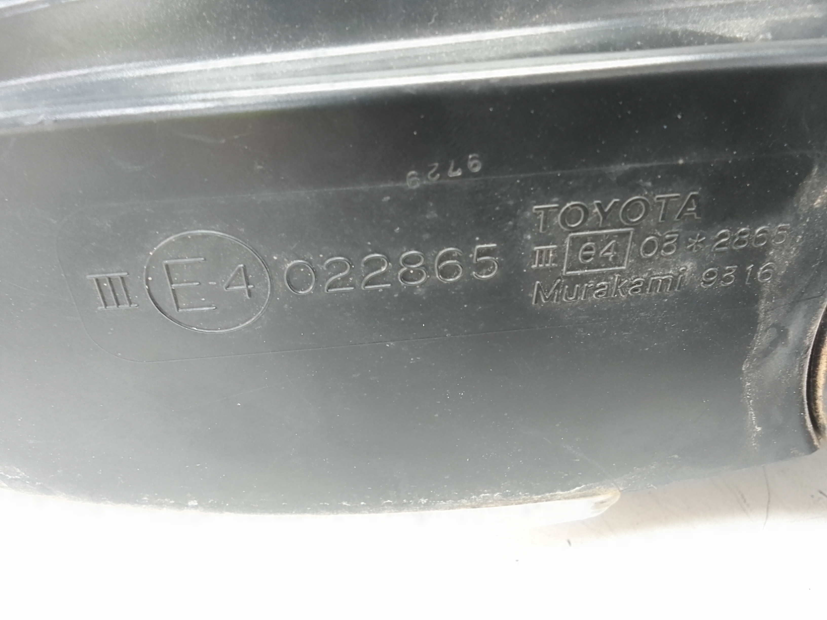 Retrovisor izquierdo toyota prius (zvw30)(2009->)