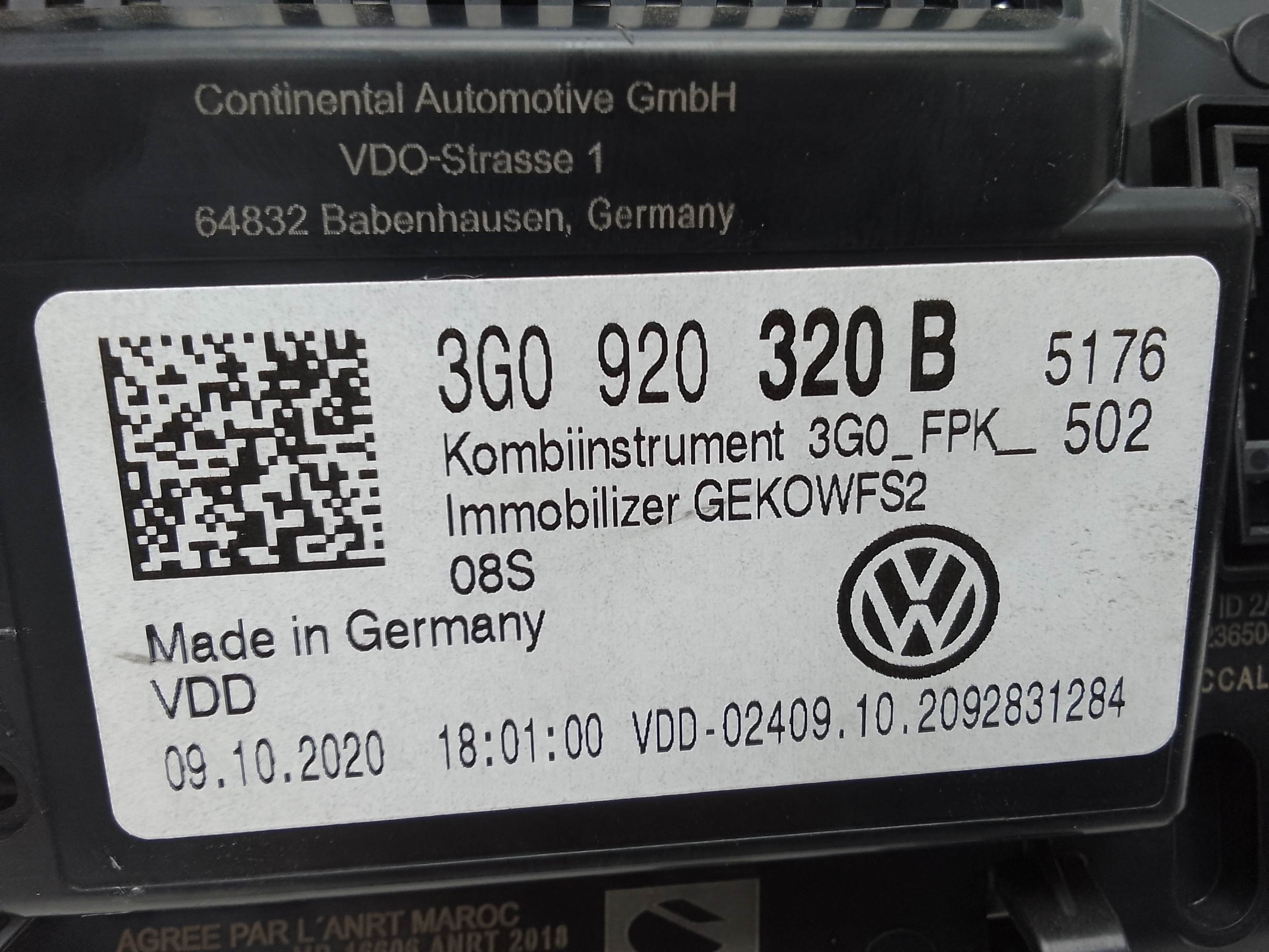 Cuadro instrumentos volkswagen tiguan (ax1)(07.2020->)