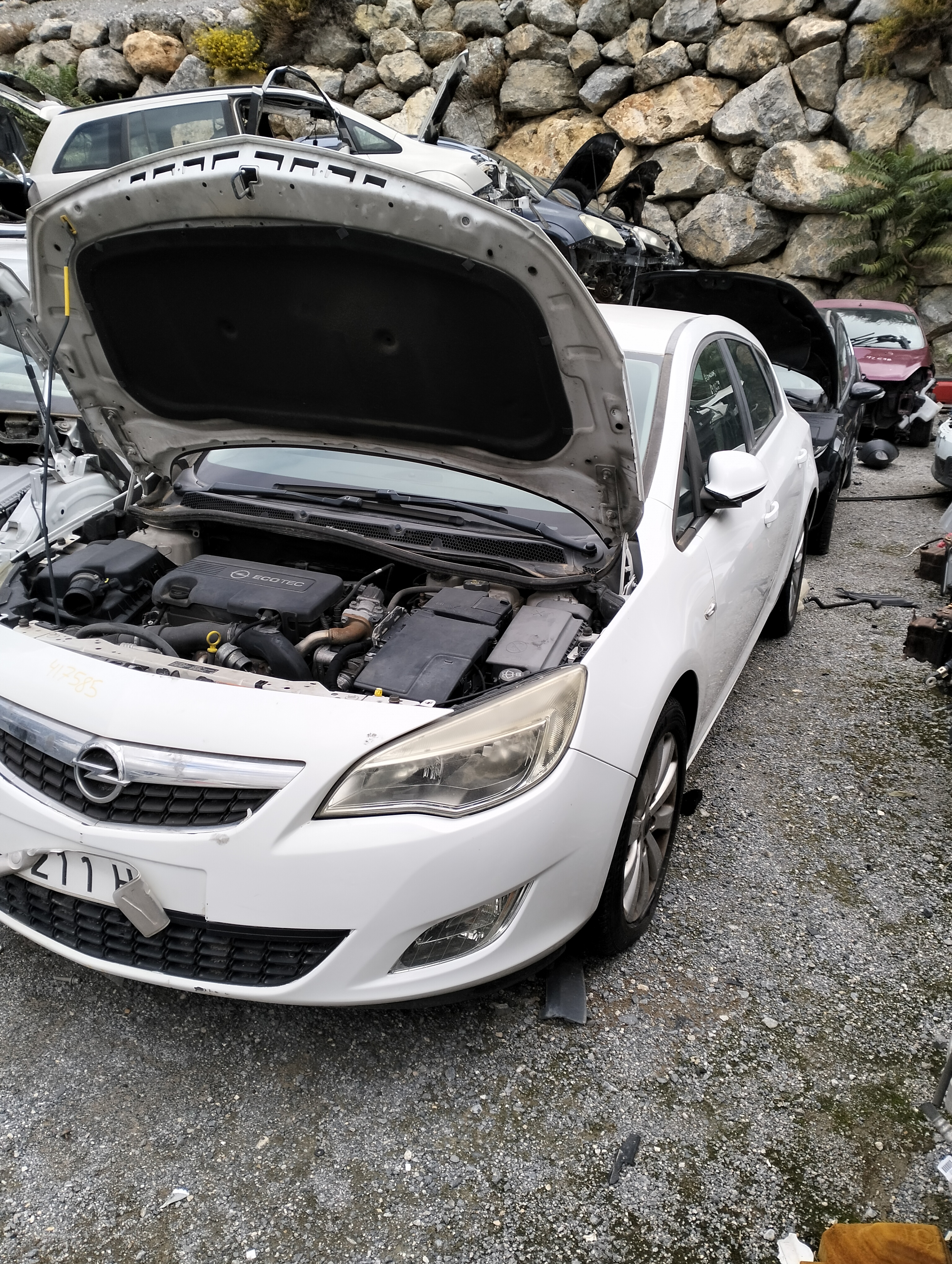 Radiador agua opel astra j berlina 5p (12.2009->)