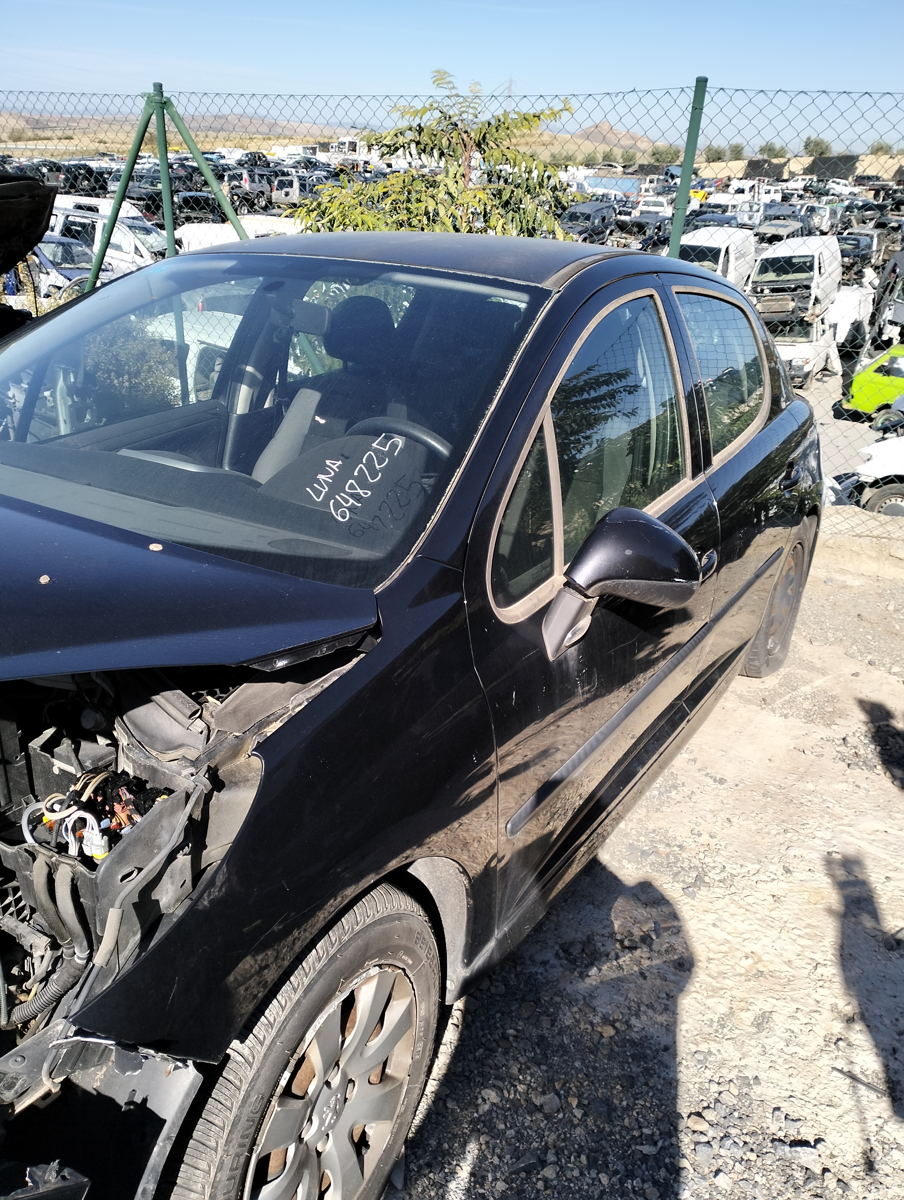 Asiento delantero izquierdo peugeot 207 (2006->)