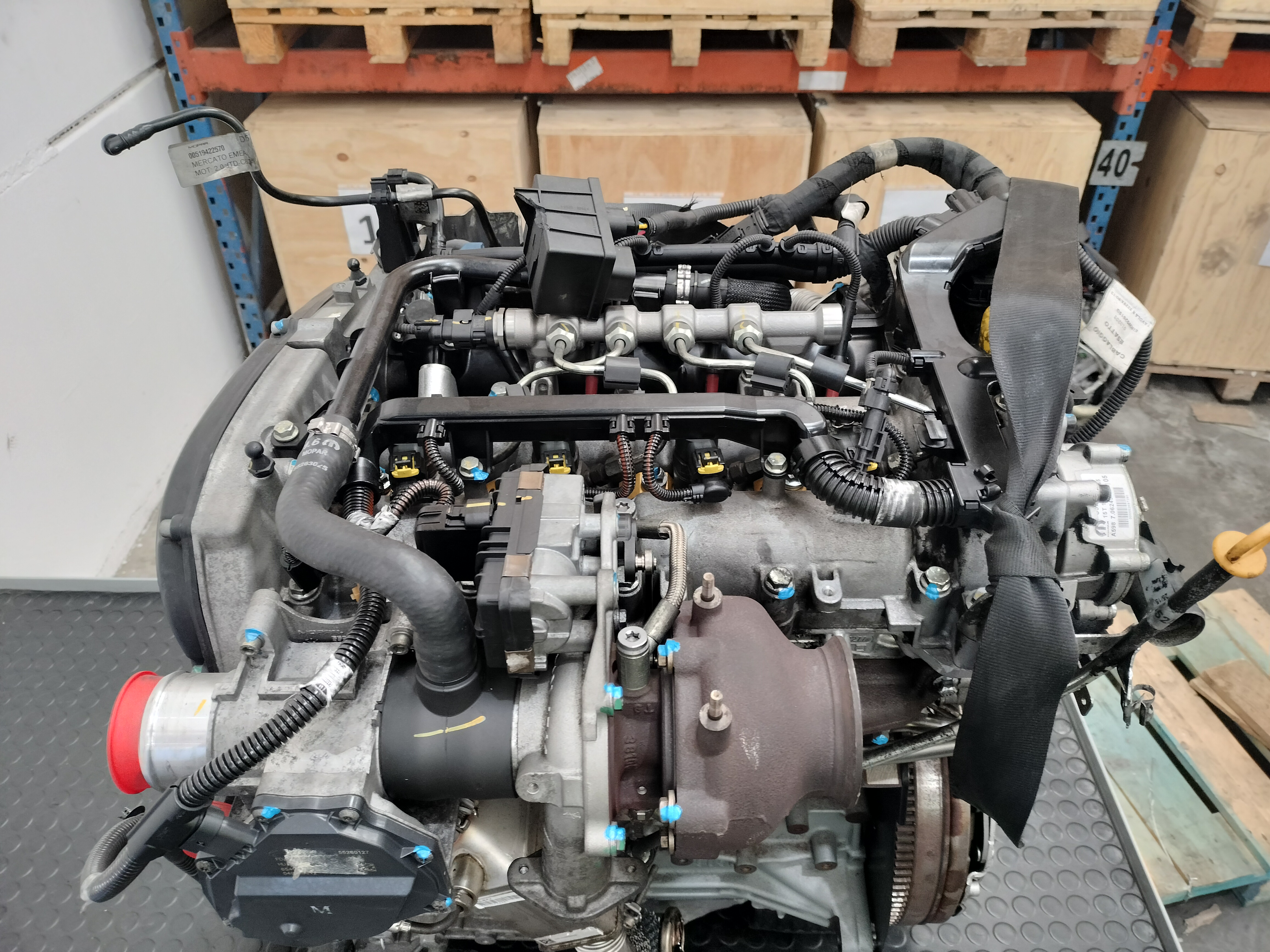 Motor completo fiat 500x (334)(2014->)