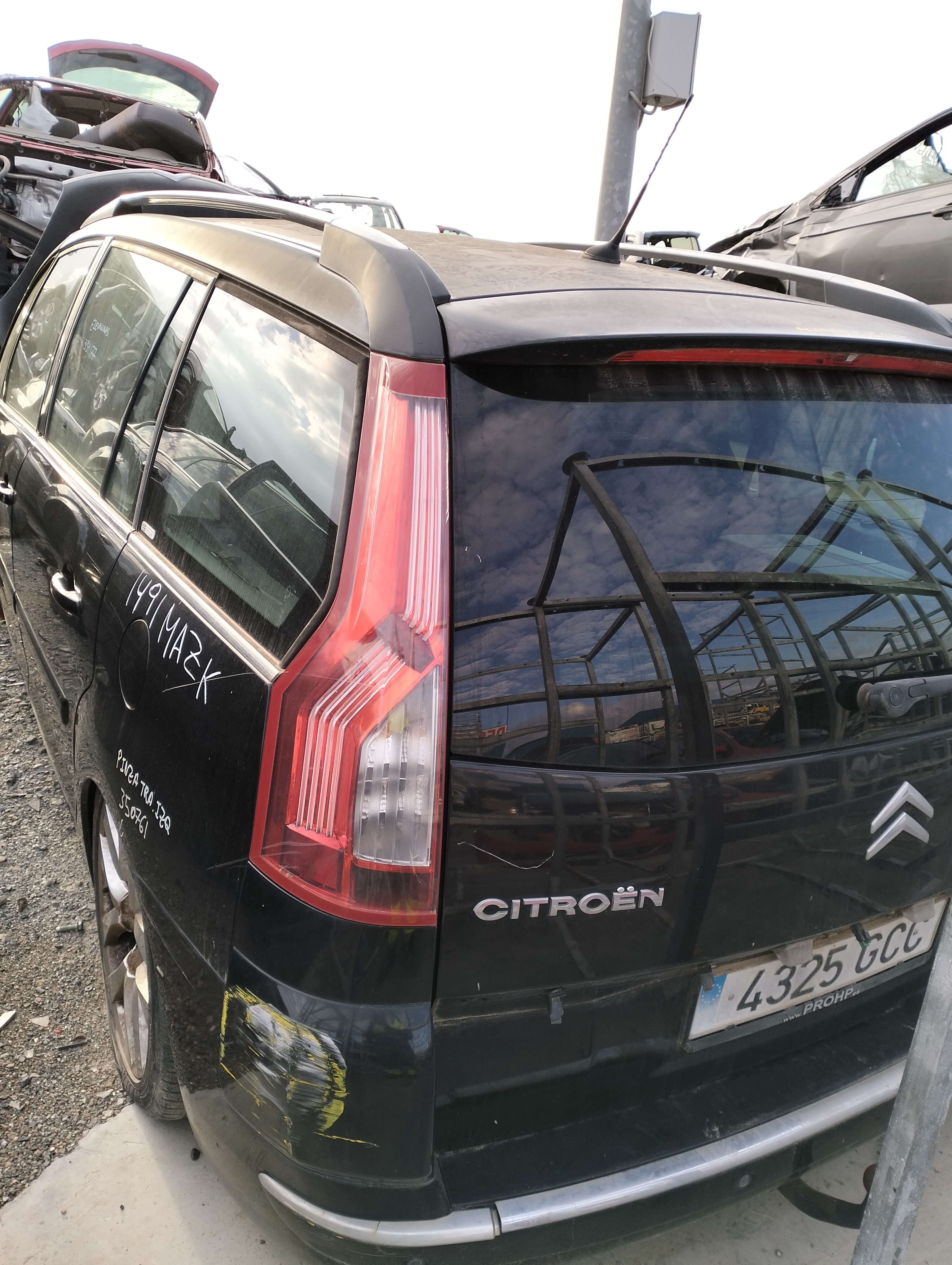 Porton trasero citroen c4 grand picasso (10.2006->)