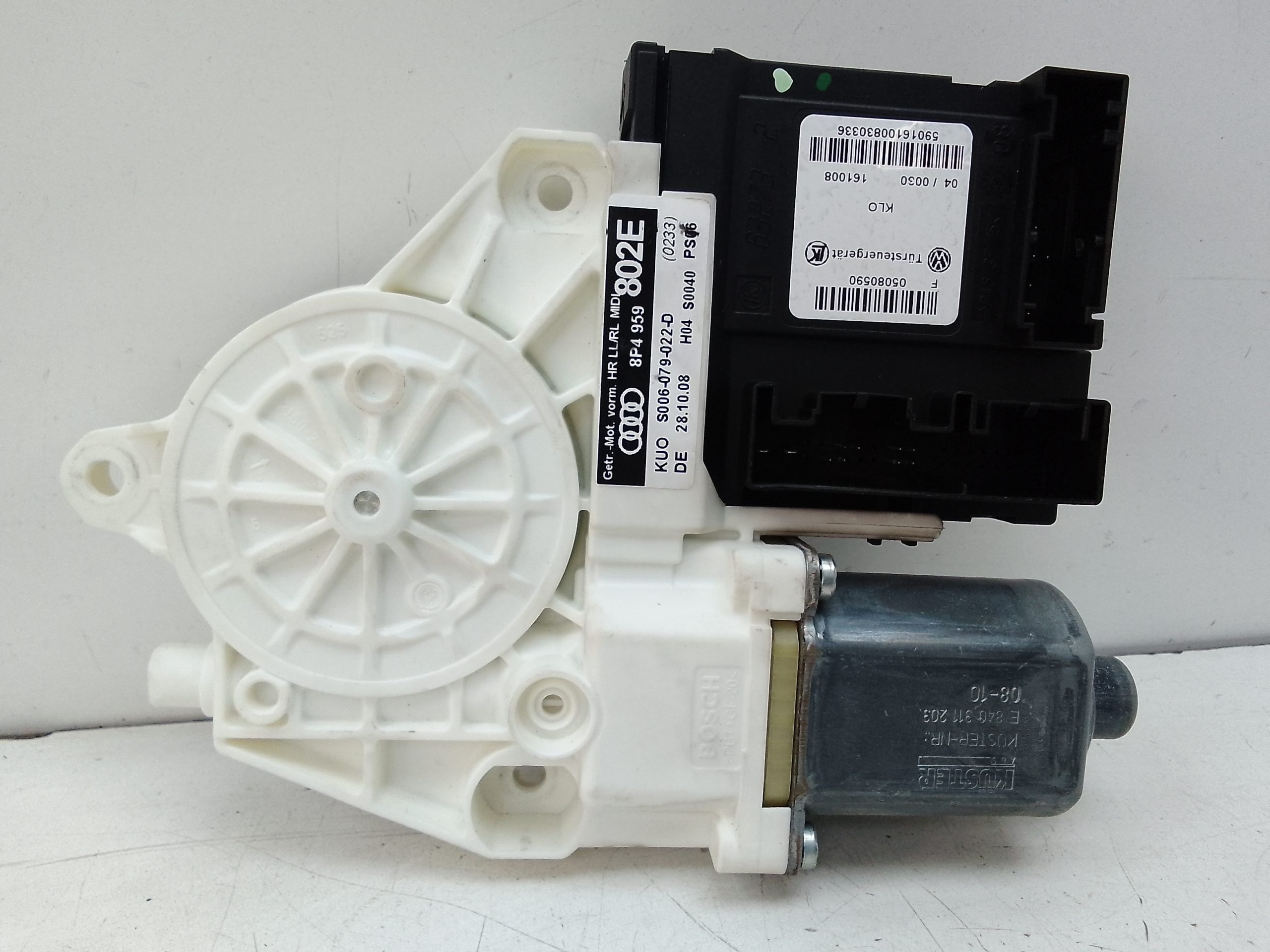 Motor elevalunas trasero derecho audi a3 sportback (8pa)(09.2004->)