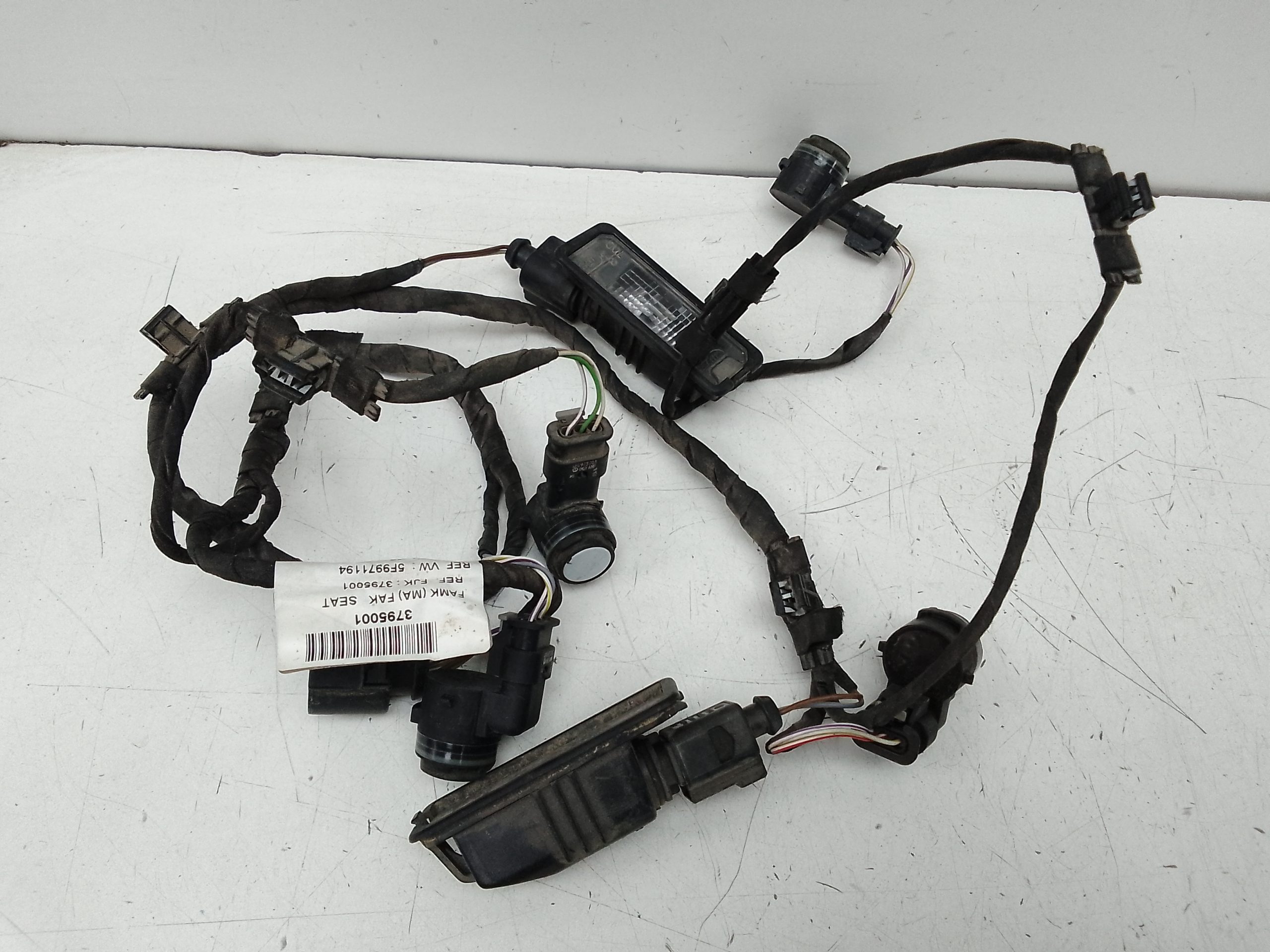 Cableado completo sensores parking seat leon st 5f8 (10.2013->)