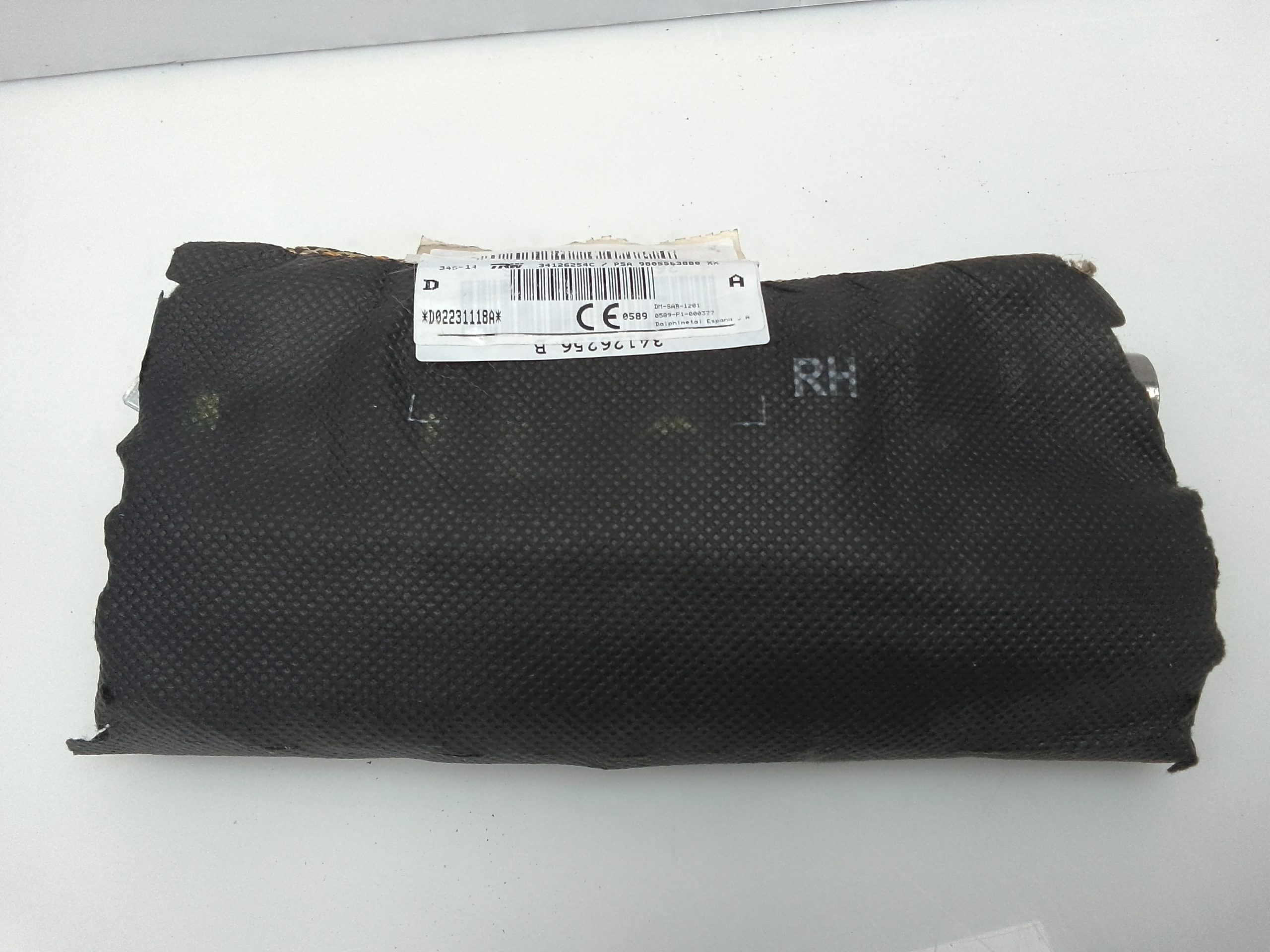 Airbag asiento delantero derecho peugeot 308 (2013->)