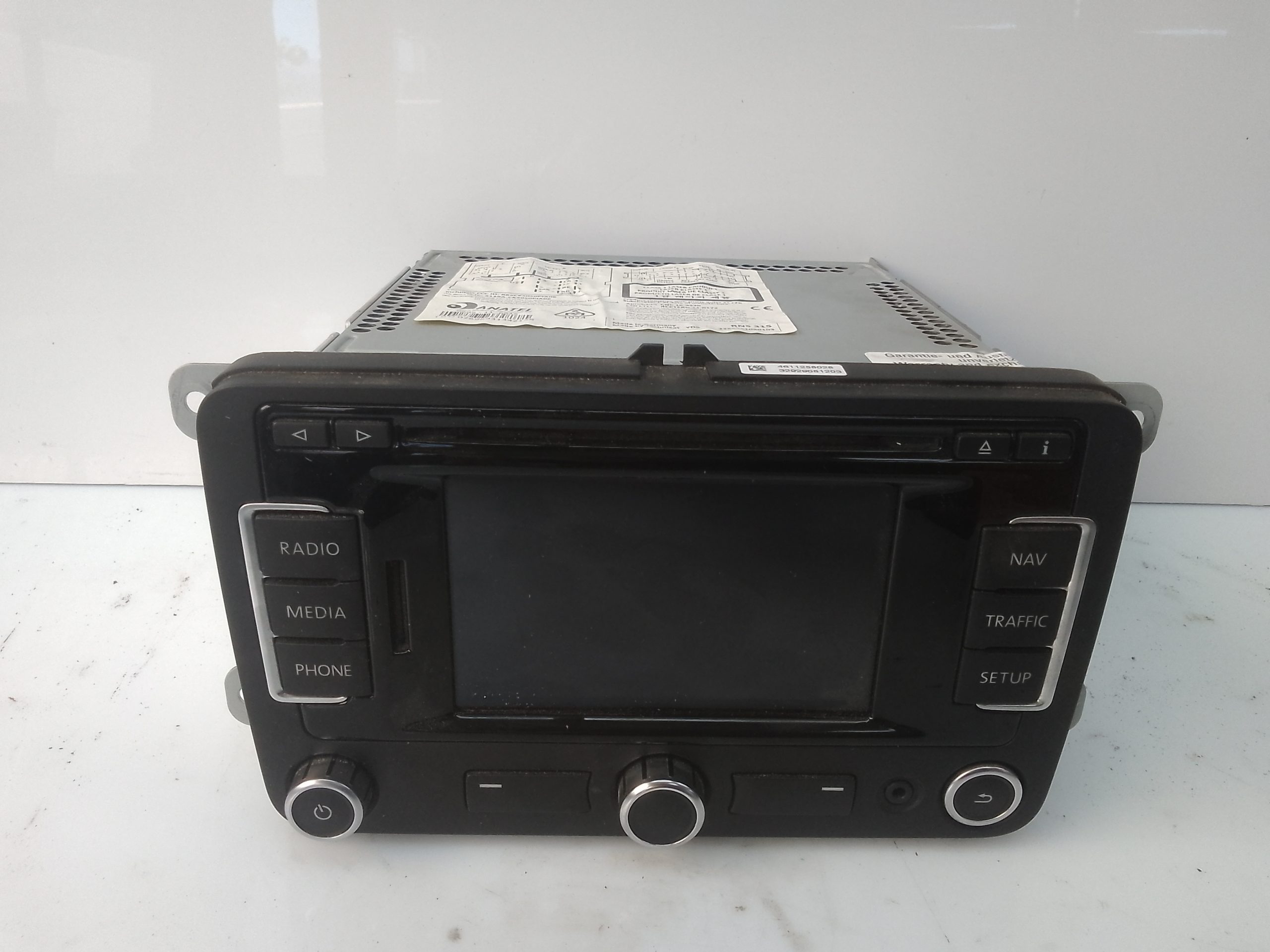 Sistema audio / radio cd volkswagen eos (1f8)(10.2010->)