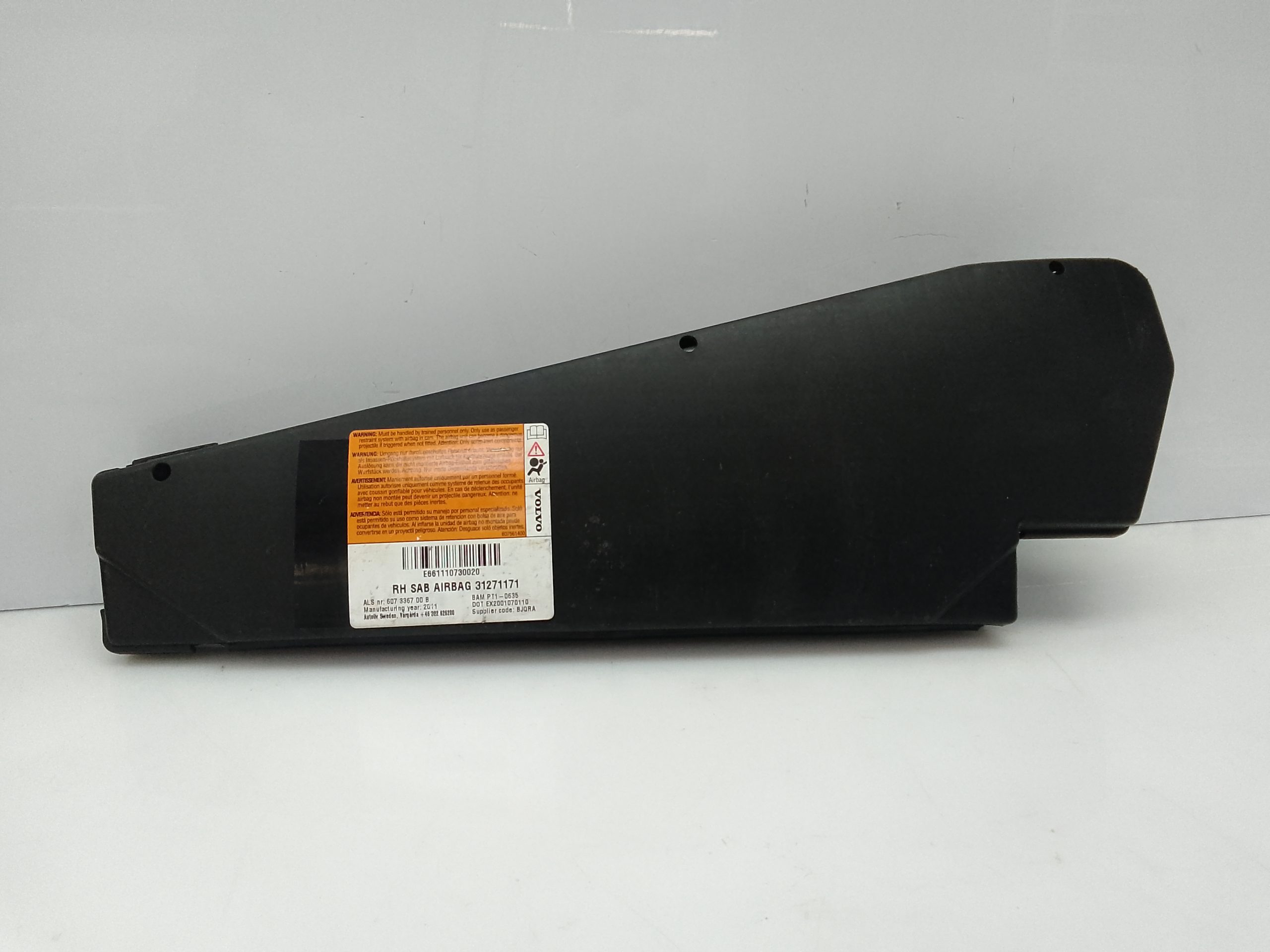 Airbag asiento delantero derecho volvo c30 (09.2006->)