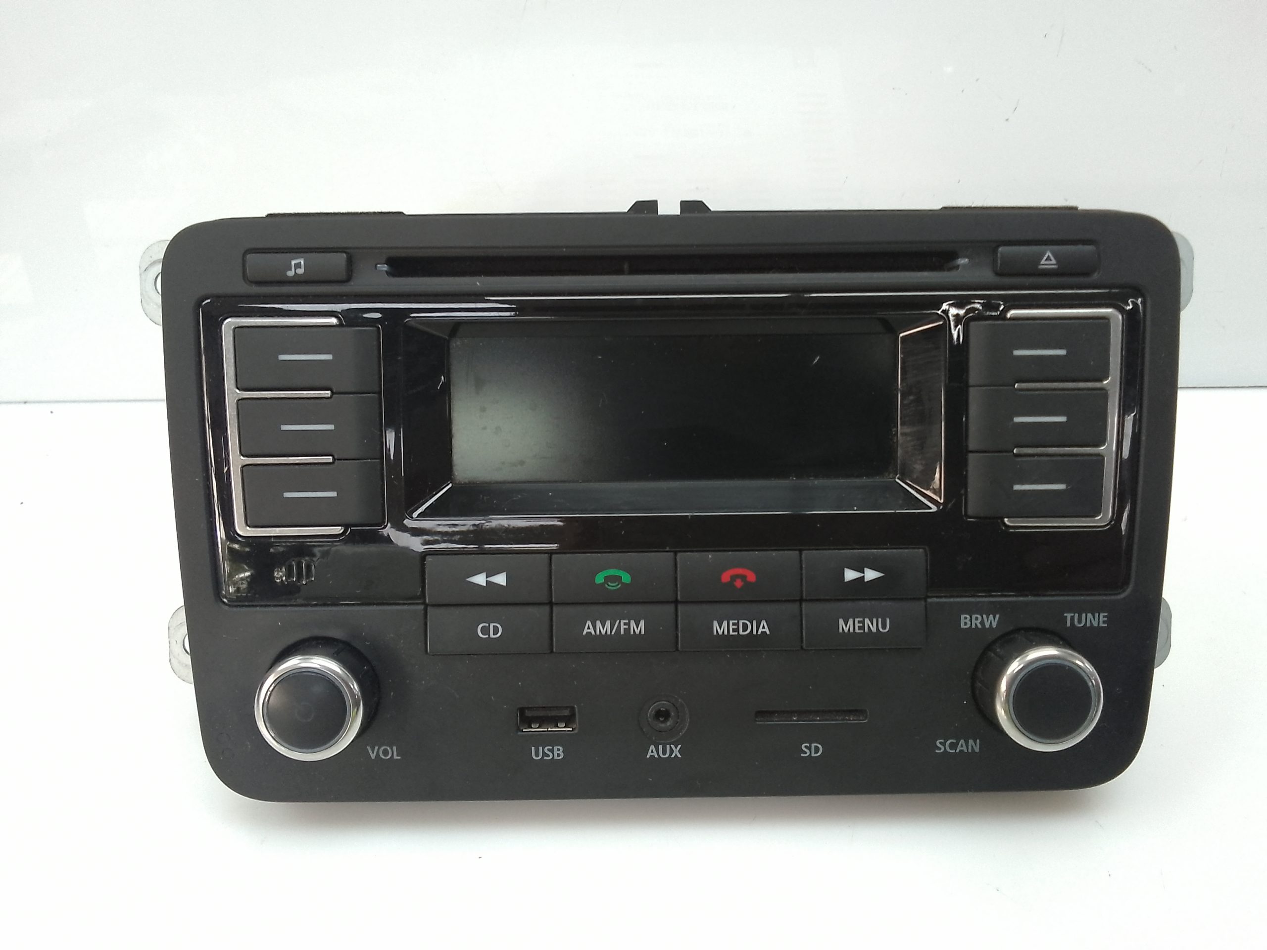 Sistema audio / radio cd volkswagen polo v (6r1)(06.2009->)