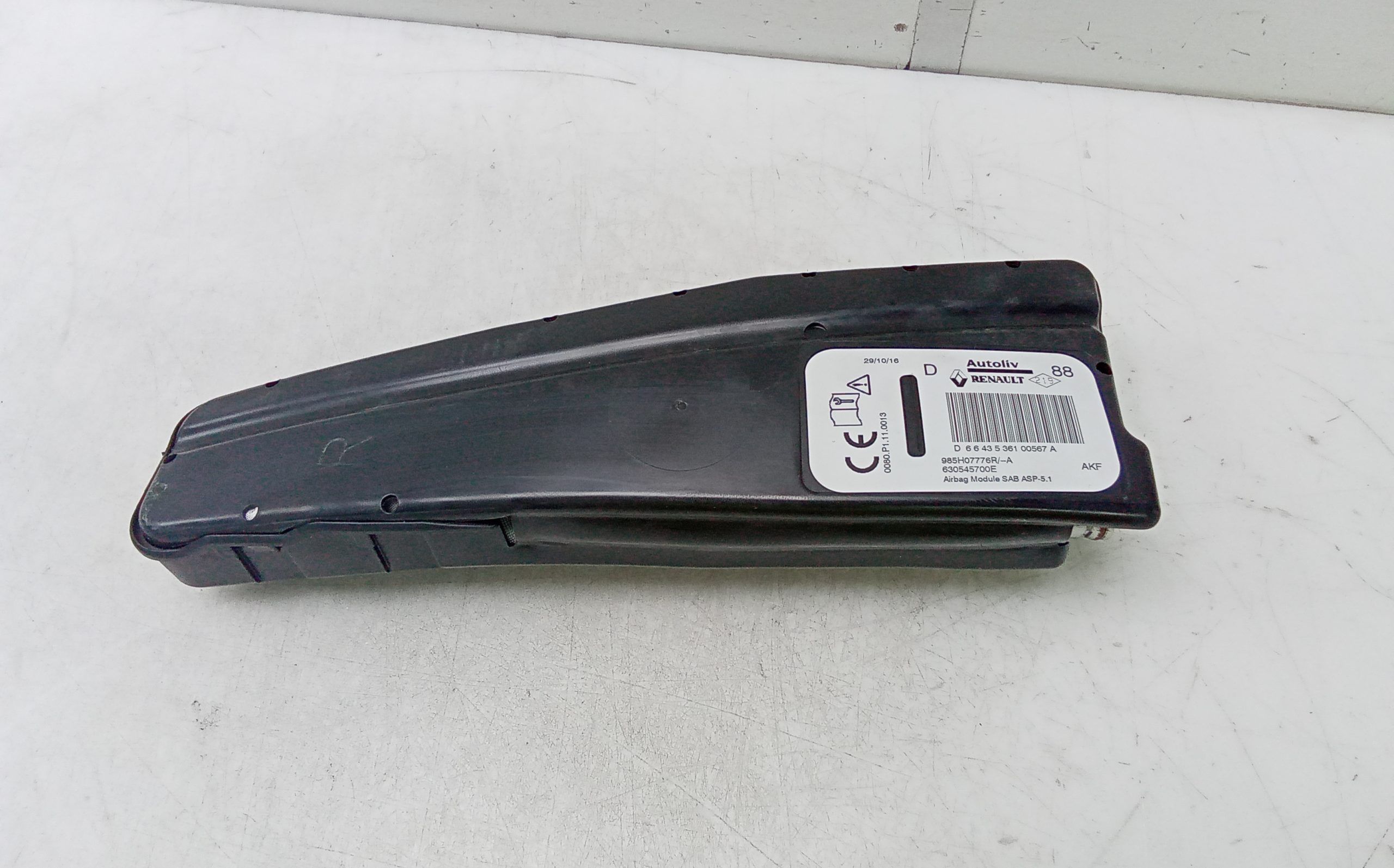 Airbag asiento delantero derecho renault zoe (06.2012->)