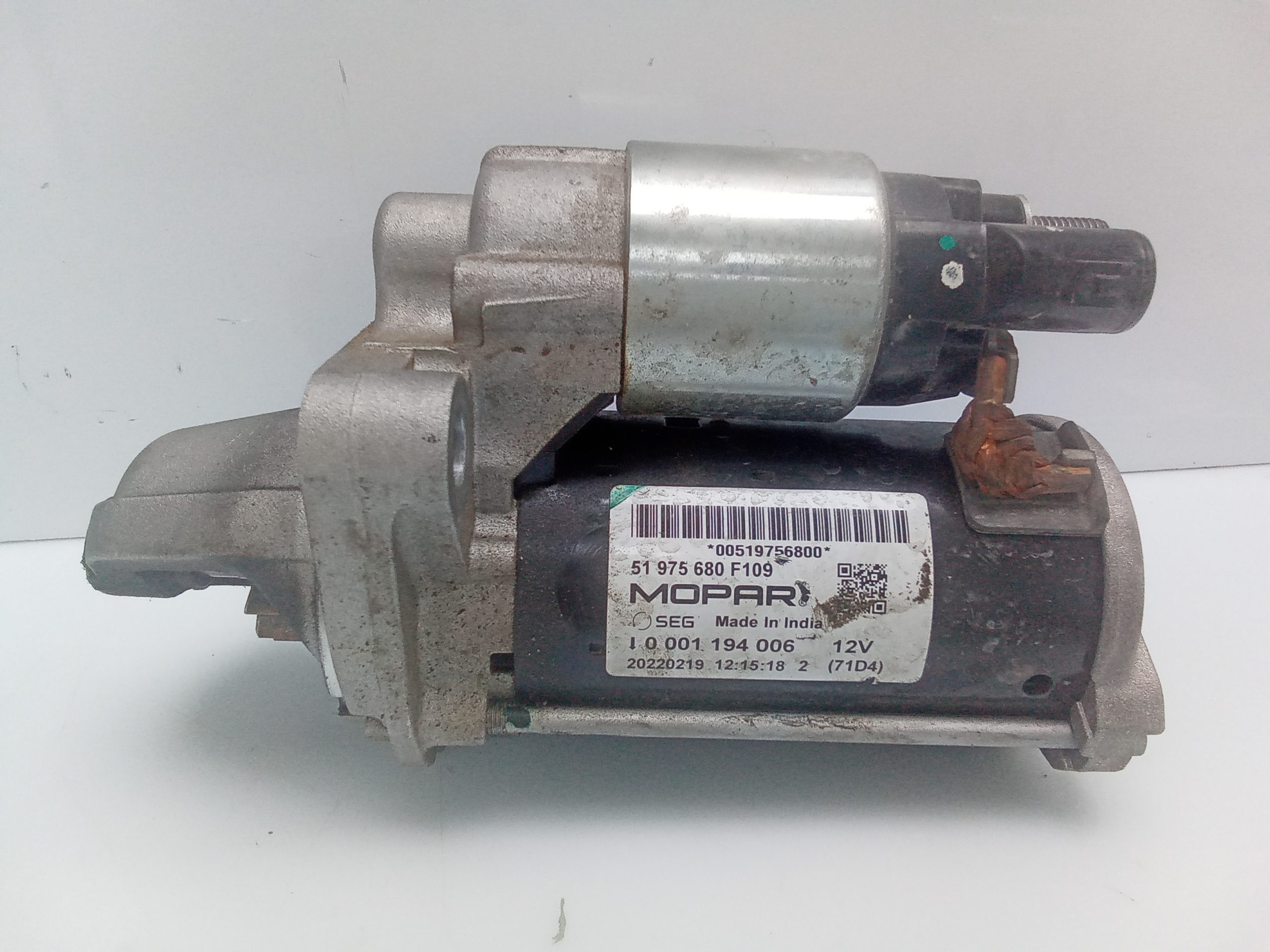 Motor arranque fiat 500 e (332) berlina (2020->)