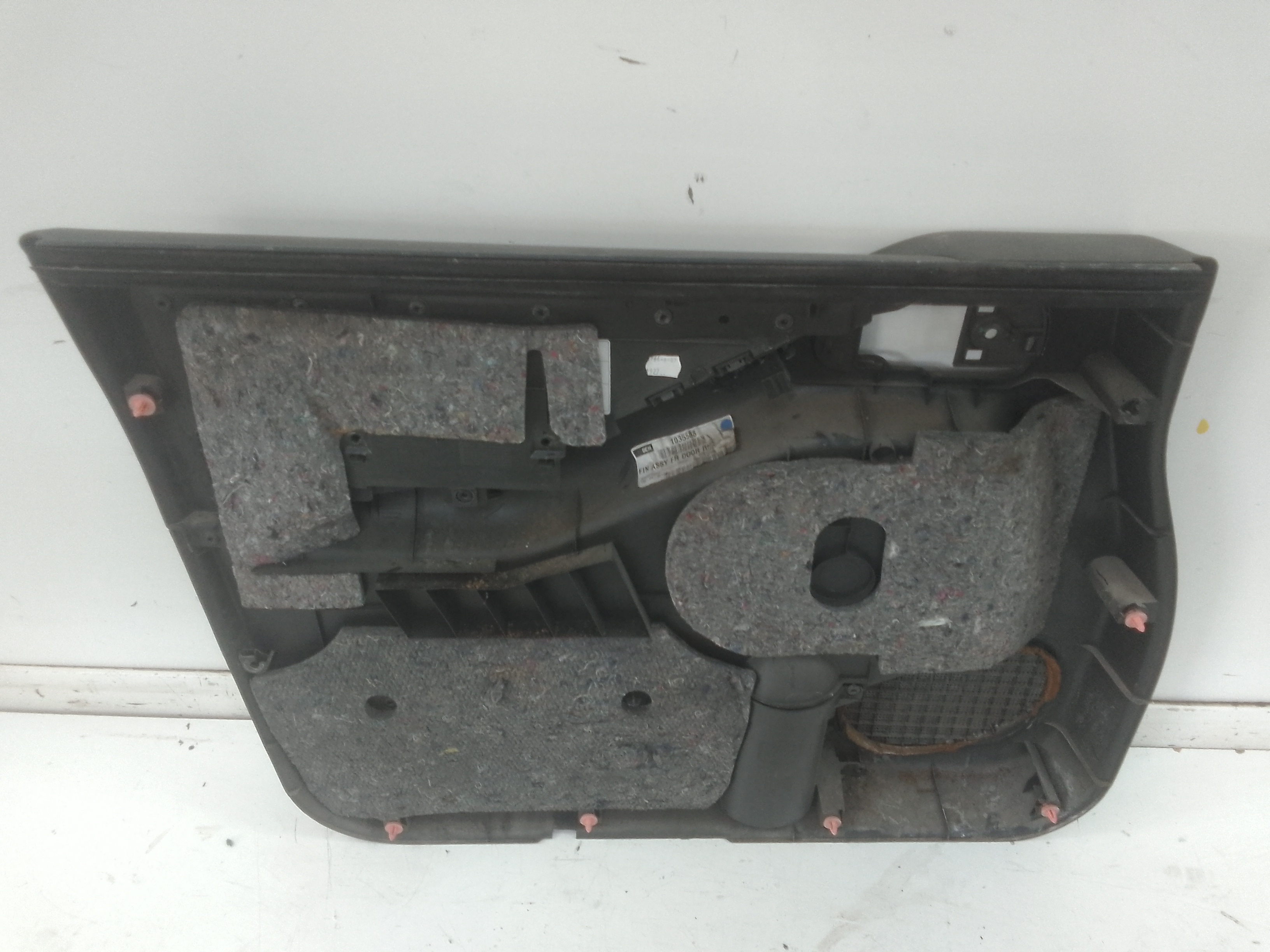 Guarnecido puerta delantera derecha nissan navara pickup (d40m)(05.2005->)