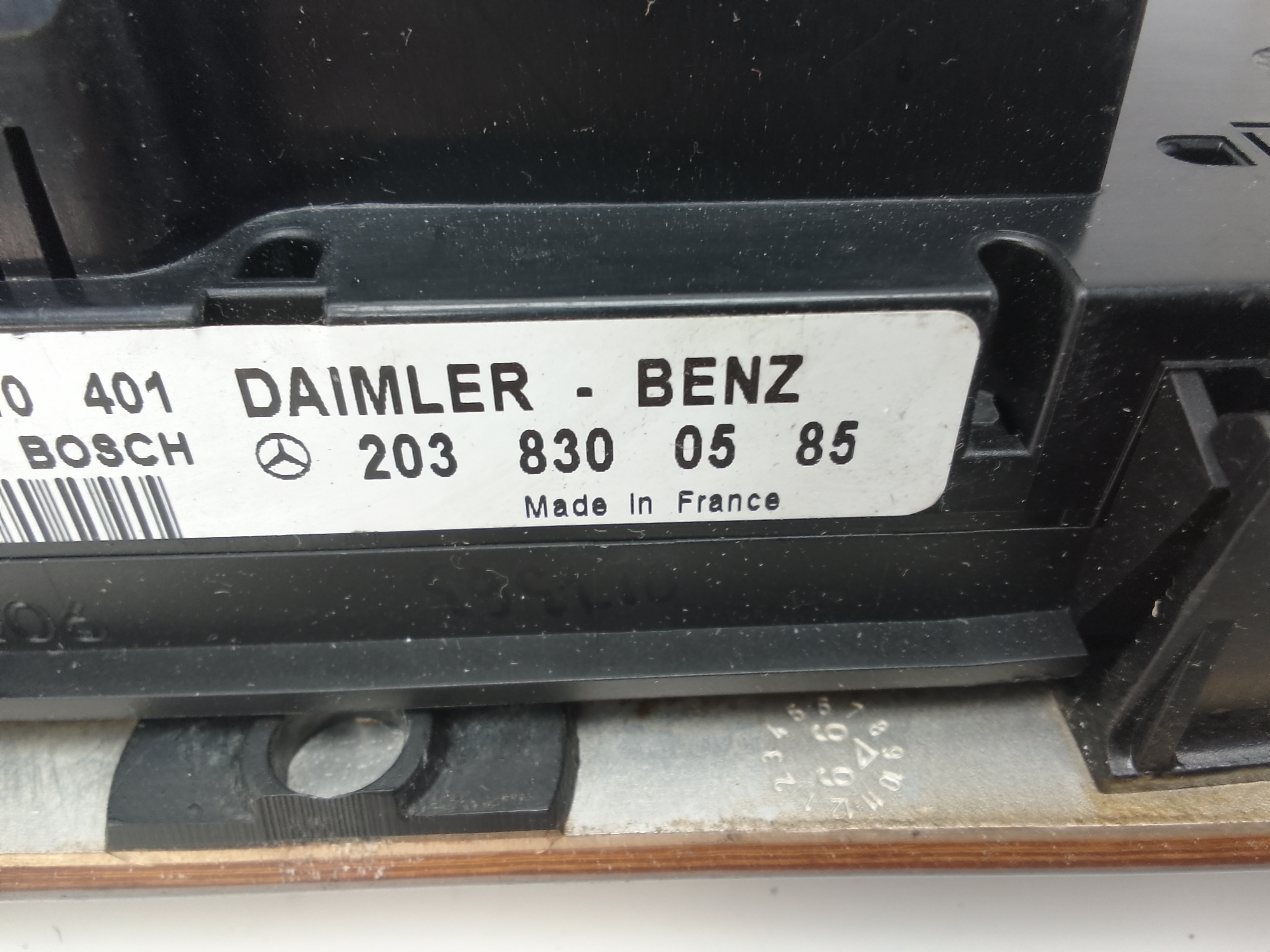 Mandos climatizador mercedes-benz clase c (bm 203) berlina (02.2000->)