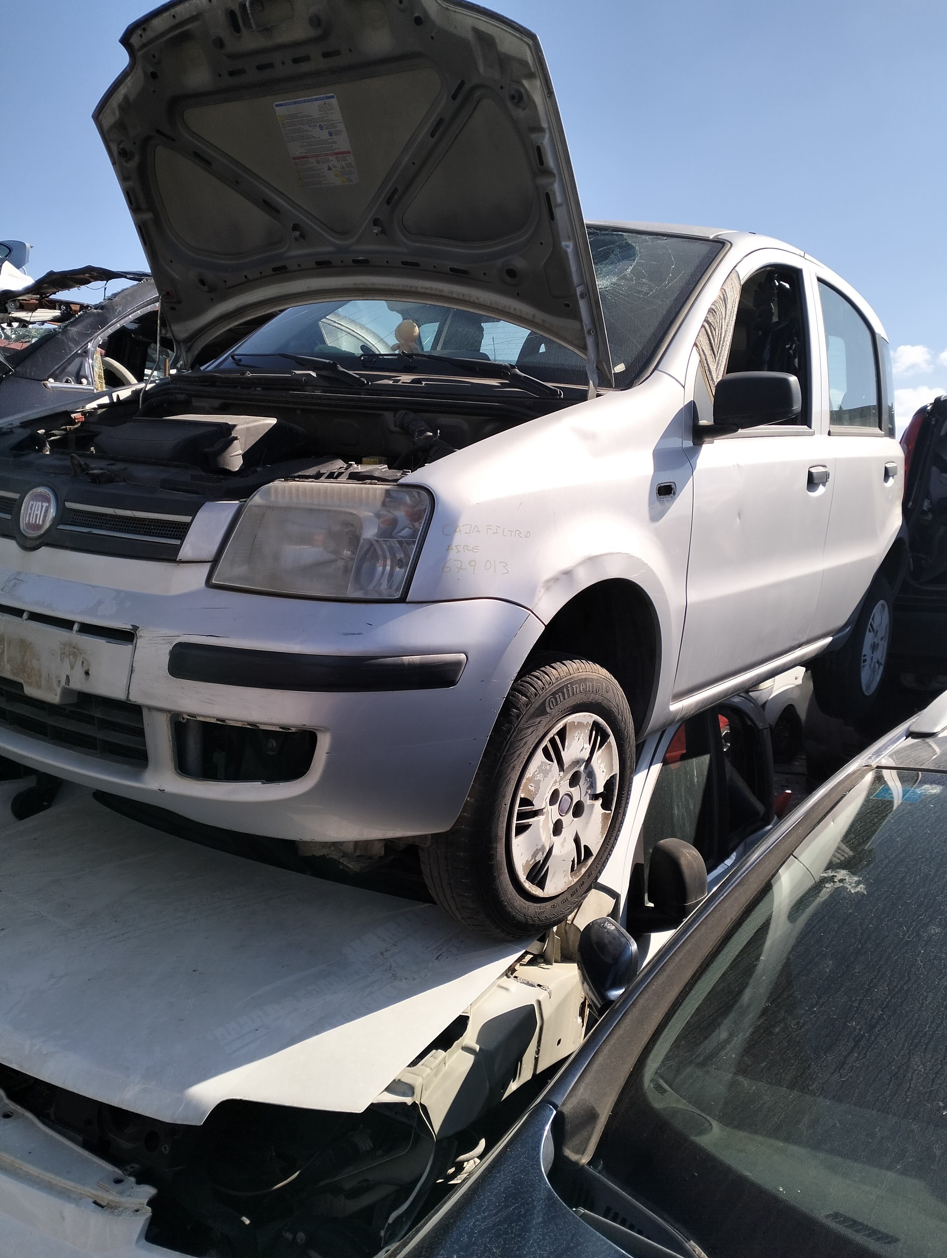 Traviesa delantera fiat ii panda (169)(2003->)