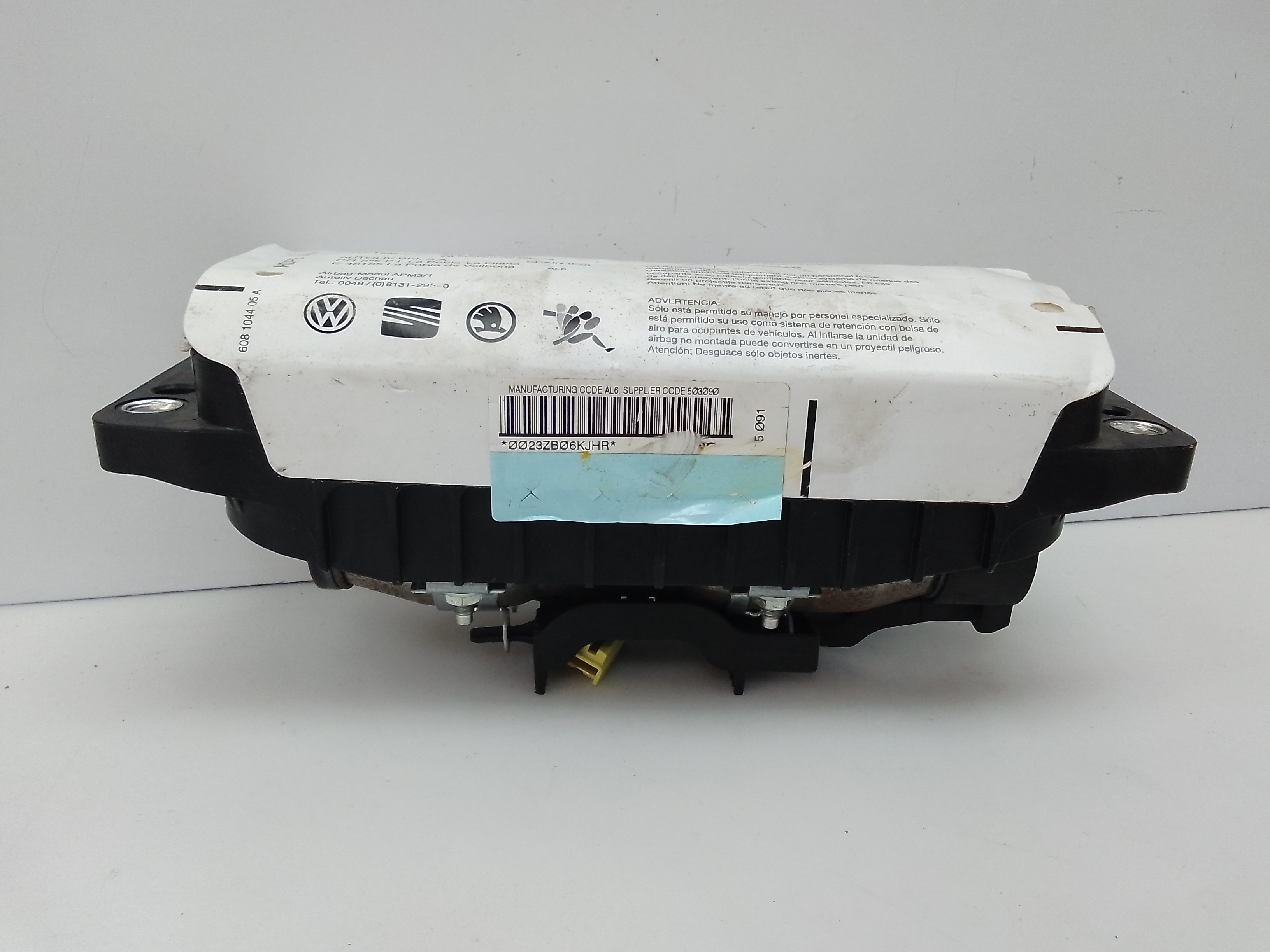 Airbag delantero derecho volkswagen golf v (1k1)(2003->)