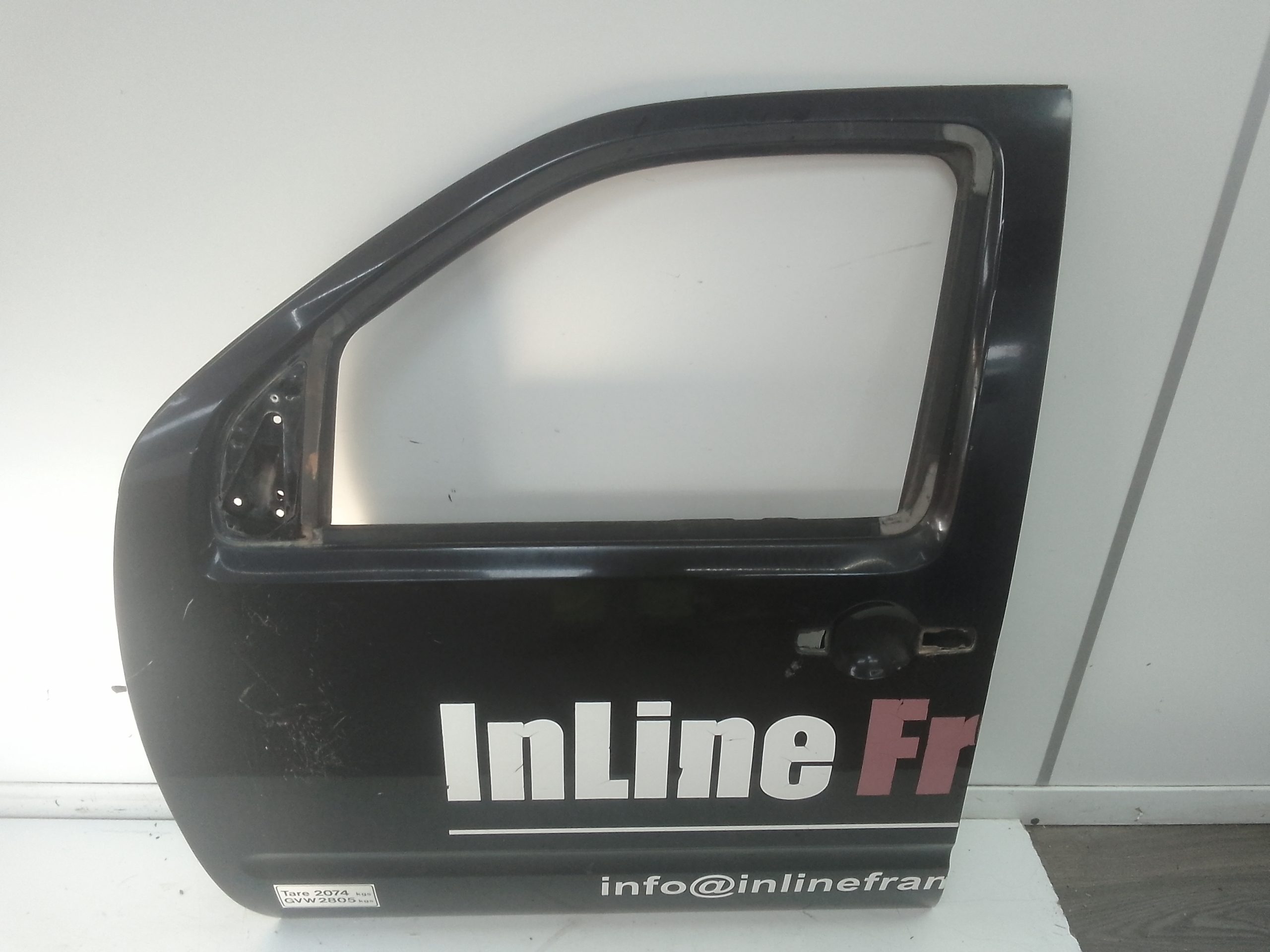 Puerta delantera izquierda nissan navara pickup (d40m)(05.2005->)