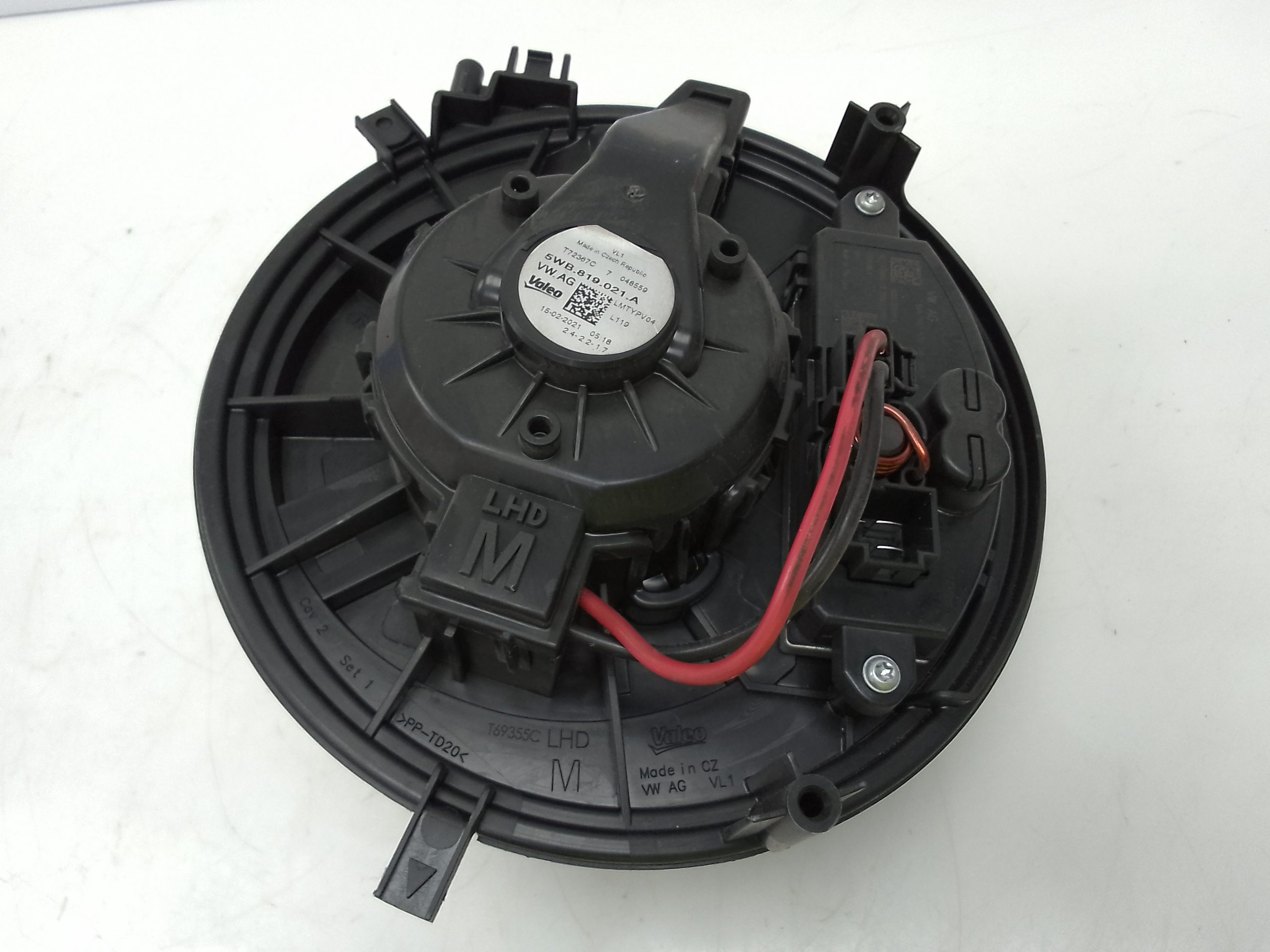 Ventilador calefaccion volkswagen golf viii r