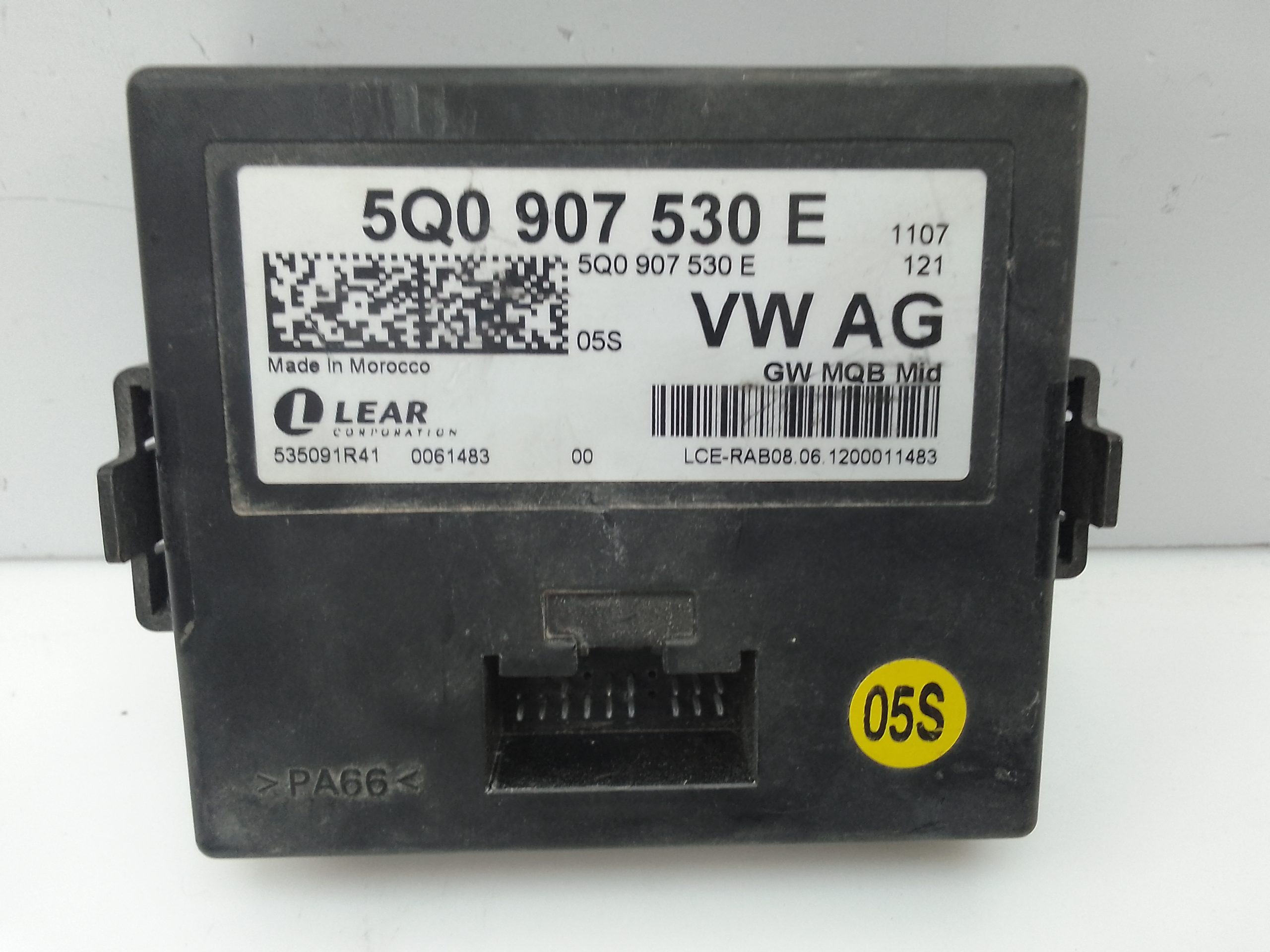 Modulo electronico volkswagen golf vii (5g1/be1)(09.2012->)