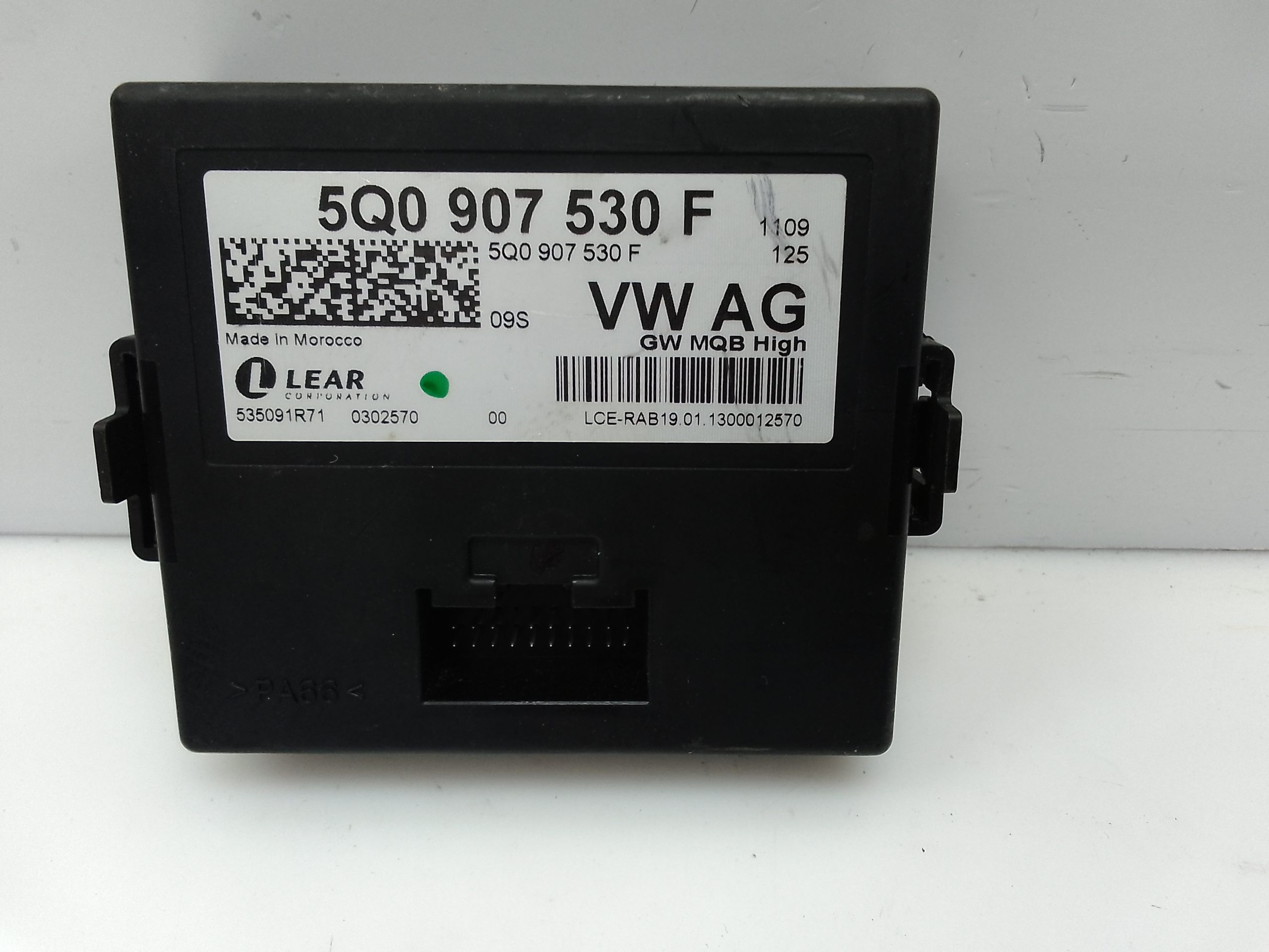 Modulo electronico volkswagen golf vii (5g1/be1)(09.2012->)