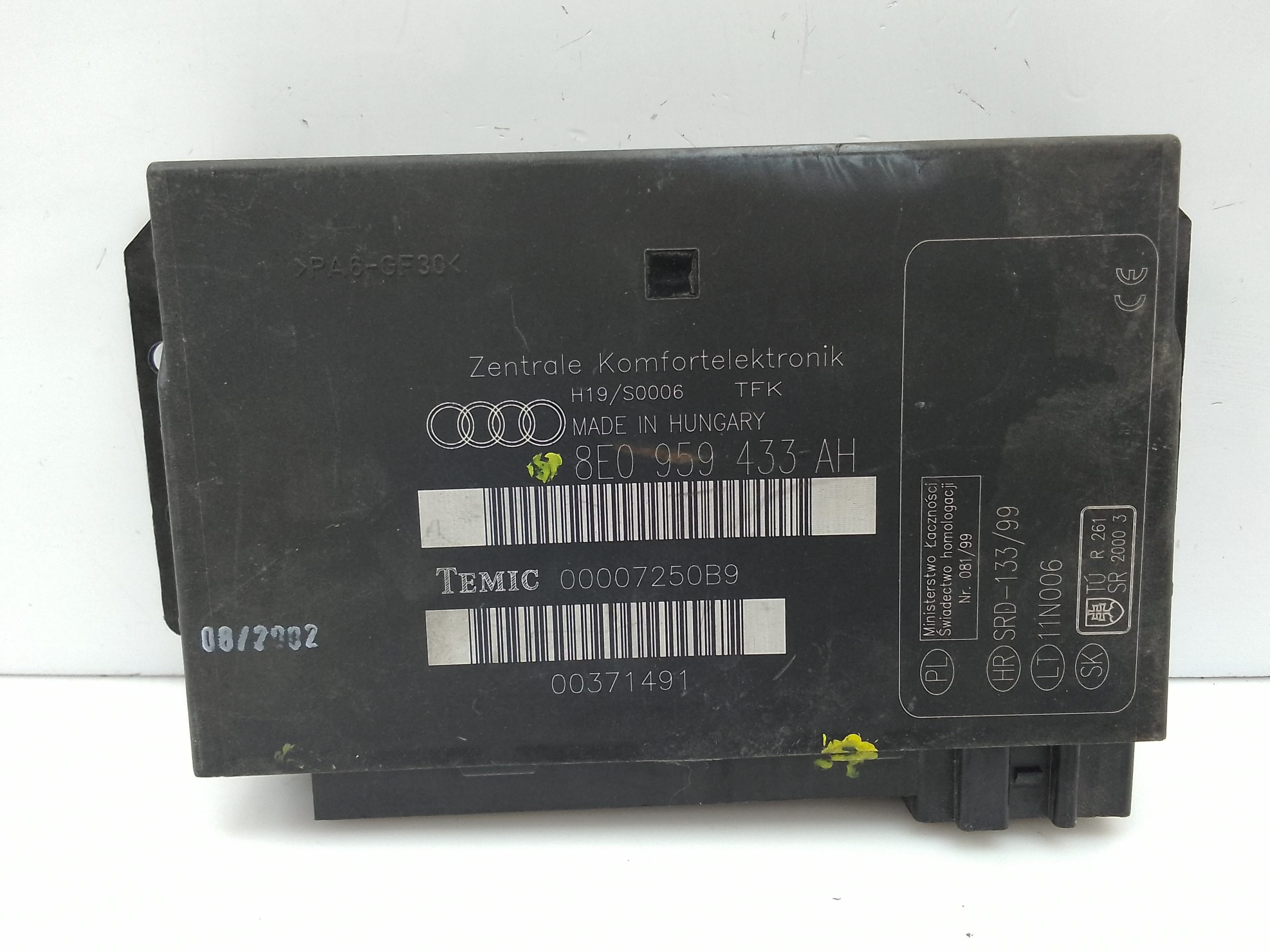 Modulo confort audi a4 berlina (8e)(2004->)