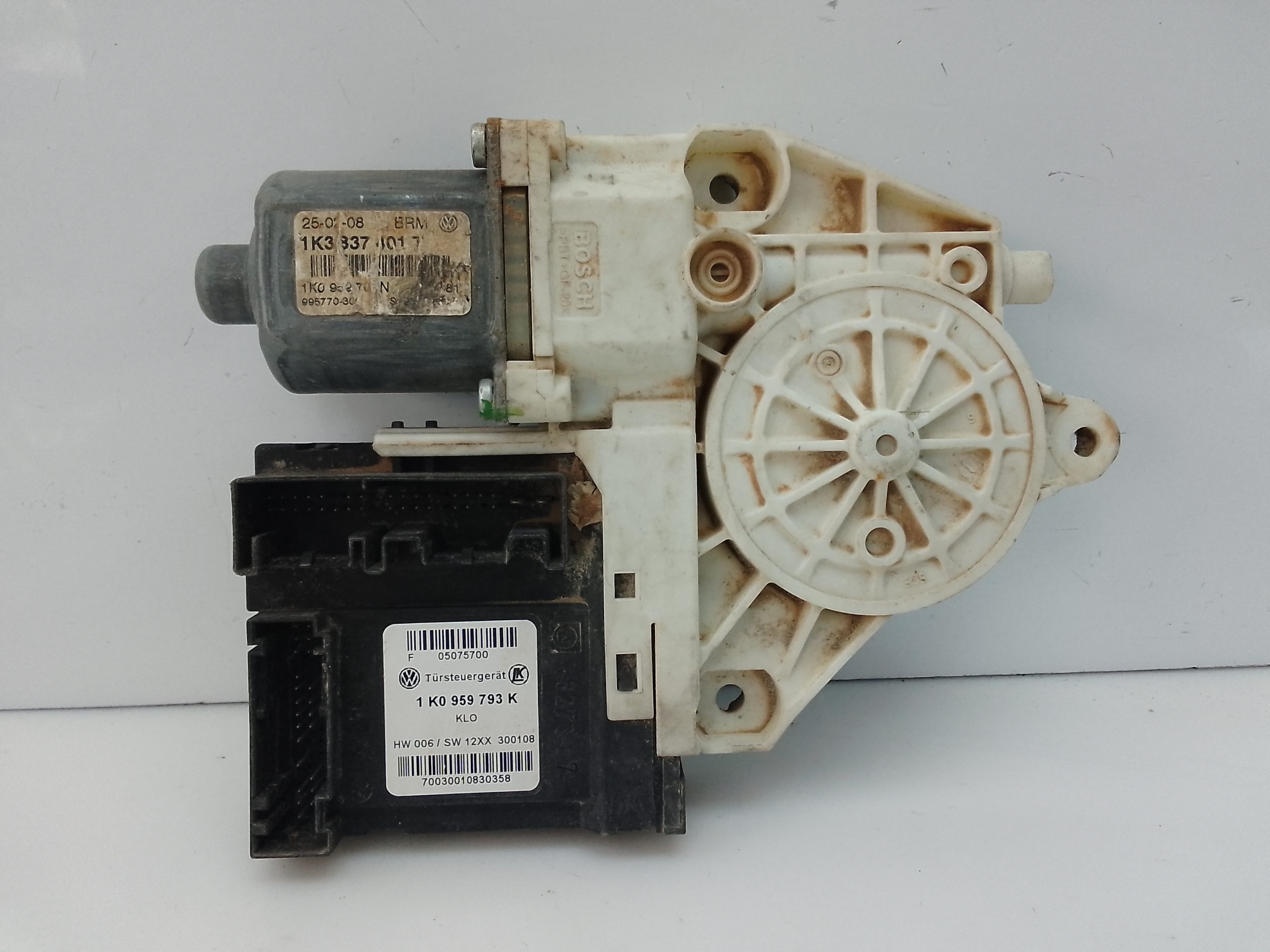 Motor elevalunas delantero izquierdo volkswagen golf v plus (5m1)(2005->)